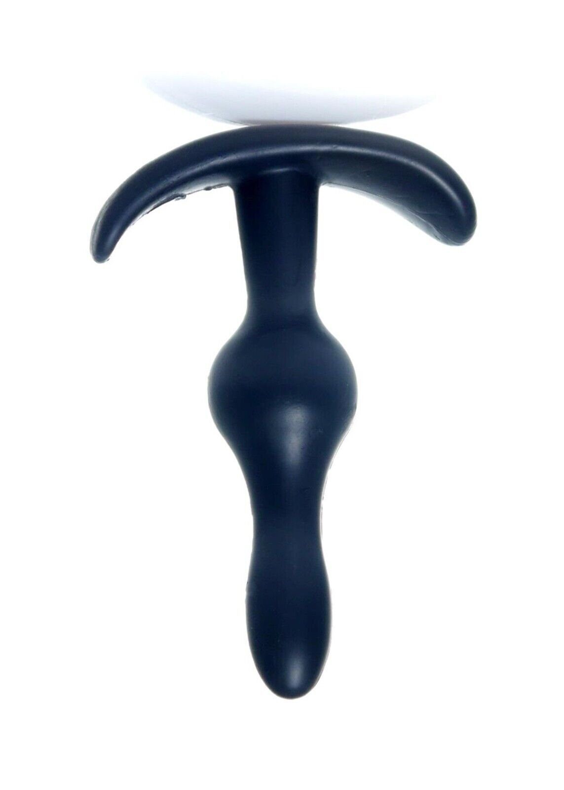 denu-shop Analplug Lang 9cm Plug Sexspielzeug Anal Stöpsel Schwarz in T-Plug Anal