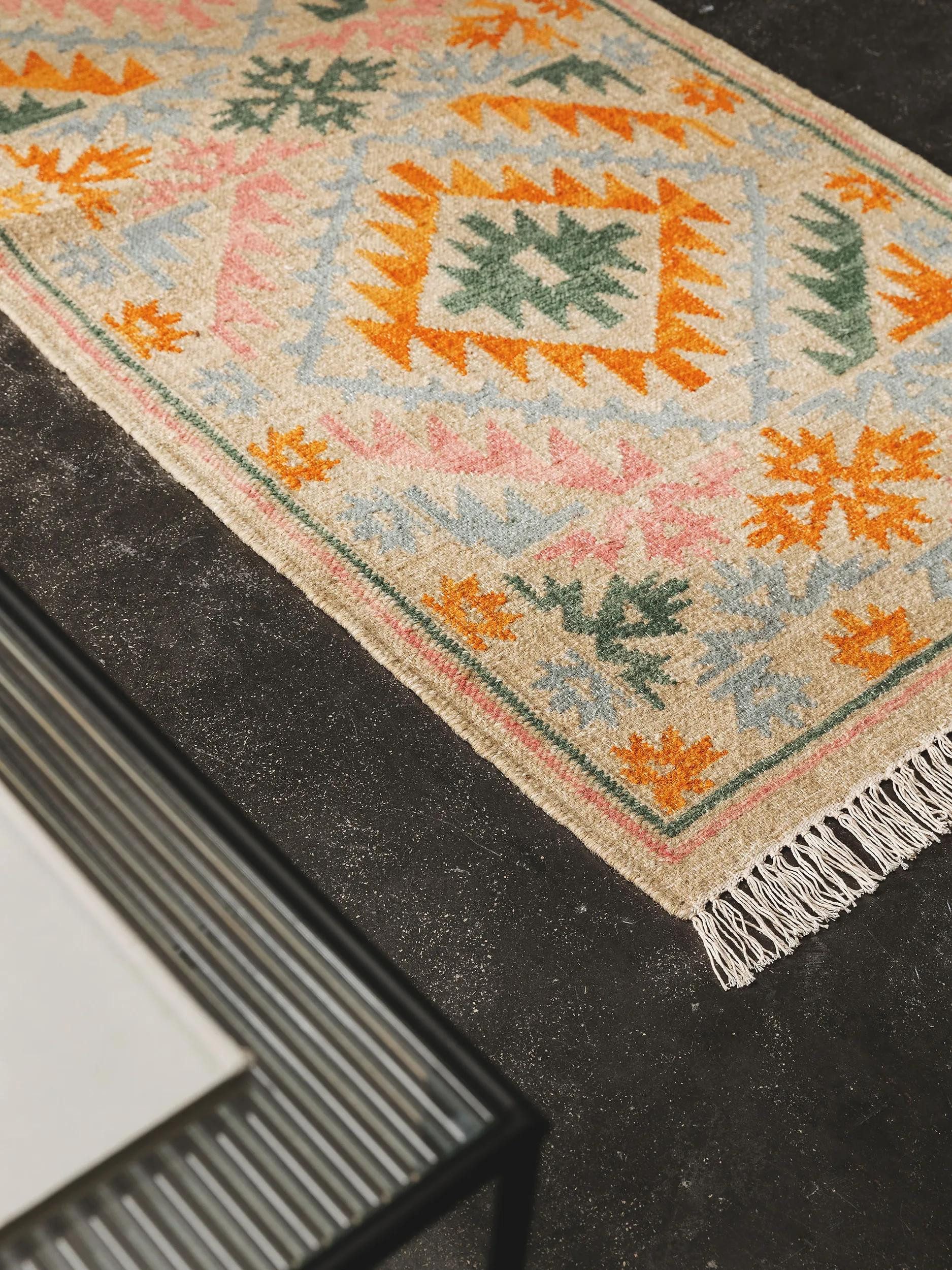 benuta Teppich Zohra, rechteckig, Höhe: 5 mm, Teppich Wohnzimmer, Schlafzimmer, Esszimmer, Flur, Kunstfaser, Cozy