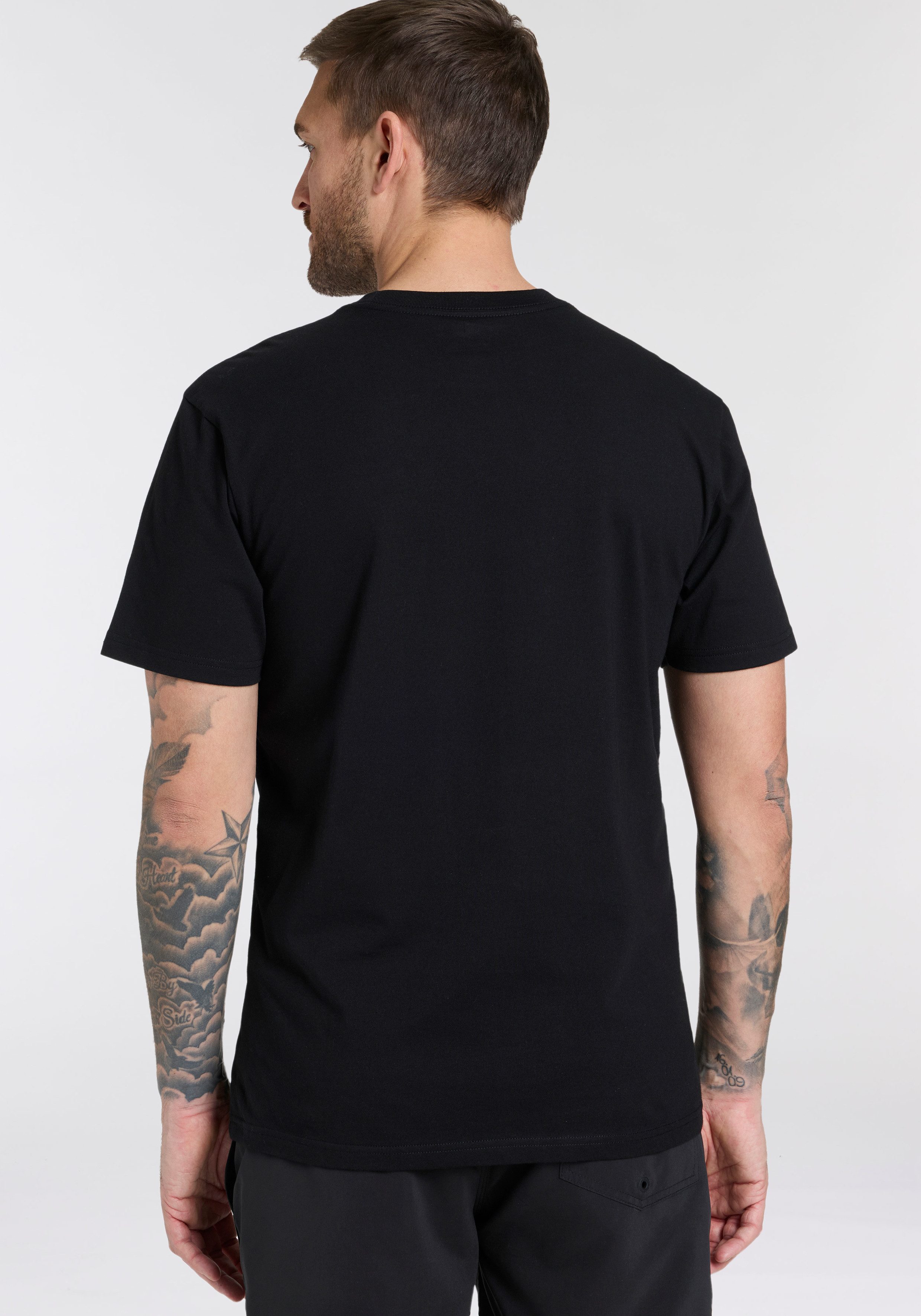 Quiksilver T-Shirt BEST PLACE SHORT SLEEVE TEE PACK YM (Packung, 2-tlg., 2er-Pack) Kurzarm-Design, aus Baumwolle, erhältlich in den Größen S bis XXXL – Bild 3 von 5