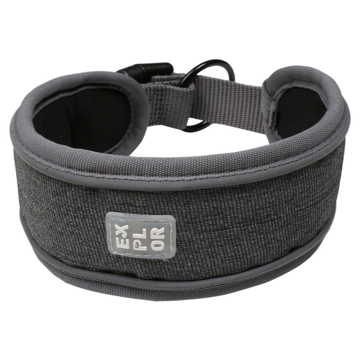 Hunde-Halsband EXPLOR Ultimate Fit Control Halsband Safety silver reflective