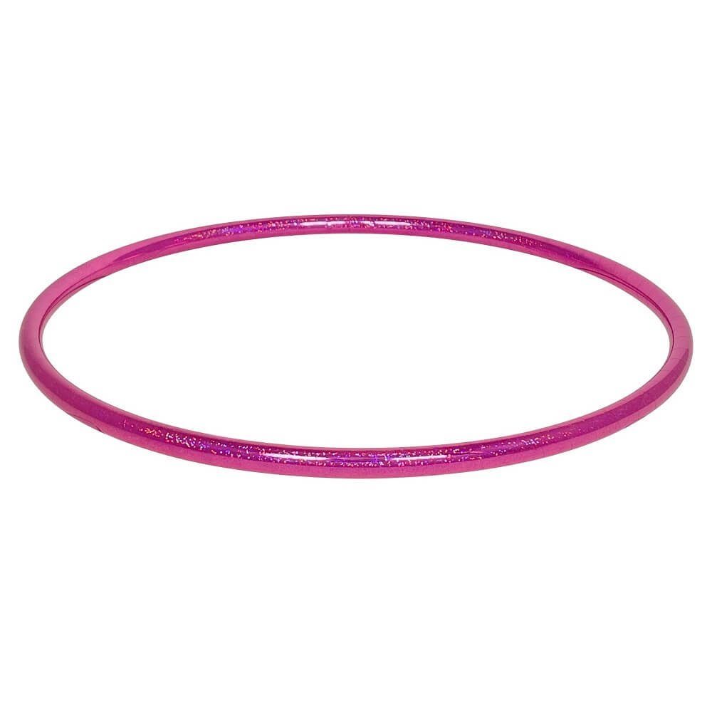 Hoopomania Hula-Hoop-Reifen Kinder Glitter Hoop, 60cm Ø Farben, Pink Hula