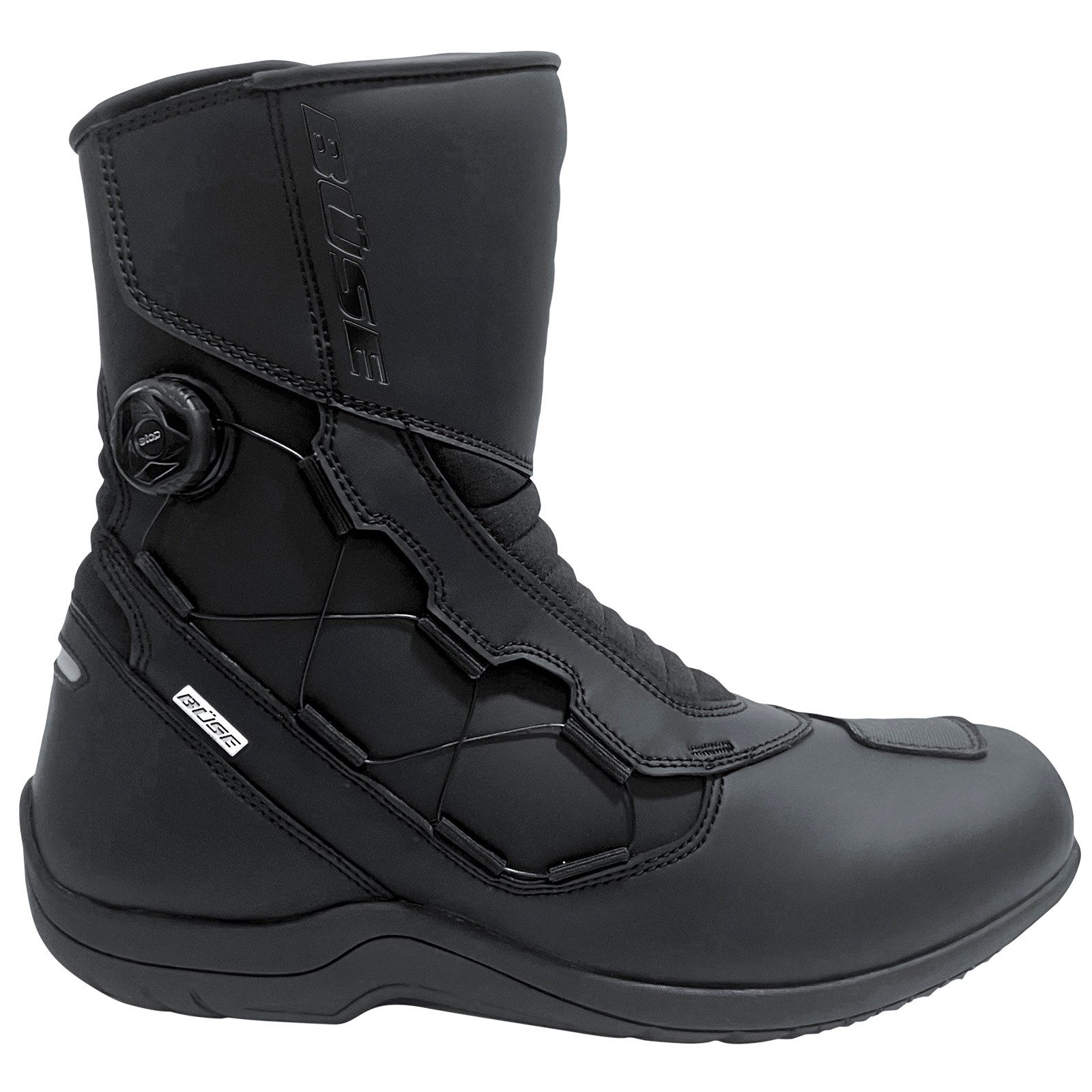 Büse Büse B320 Motorradstiefel Schwarz 44 Motorradstiefel (Packung, Antistatische und Öl- und Benzinfeste Sohle) motorradstiefel für herren
