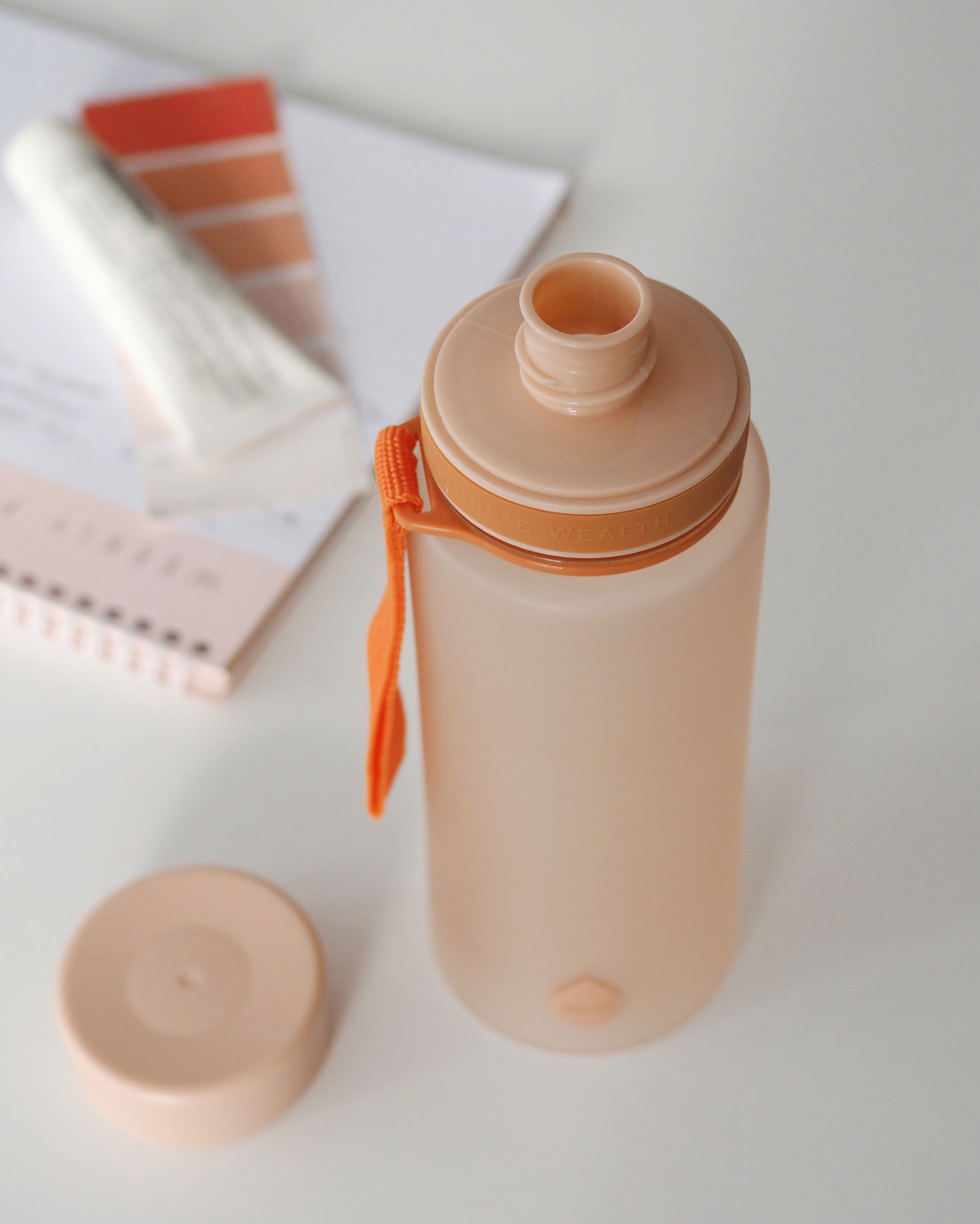 equa Trinkflasche Plain Midnight, Tritan-Kunststoff, 600 ml