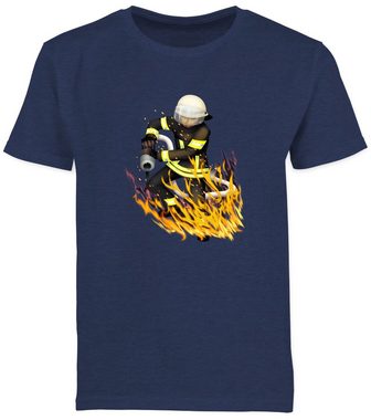 Shirtracer T-Shirt Cooler Feuerwehrmann (1-tlg) Feuerwehr