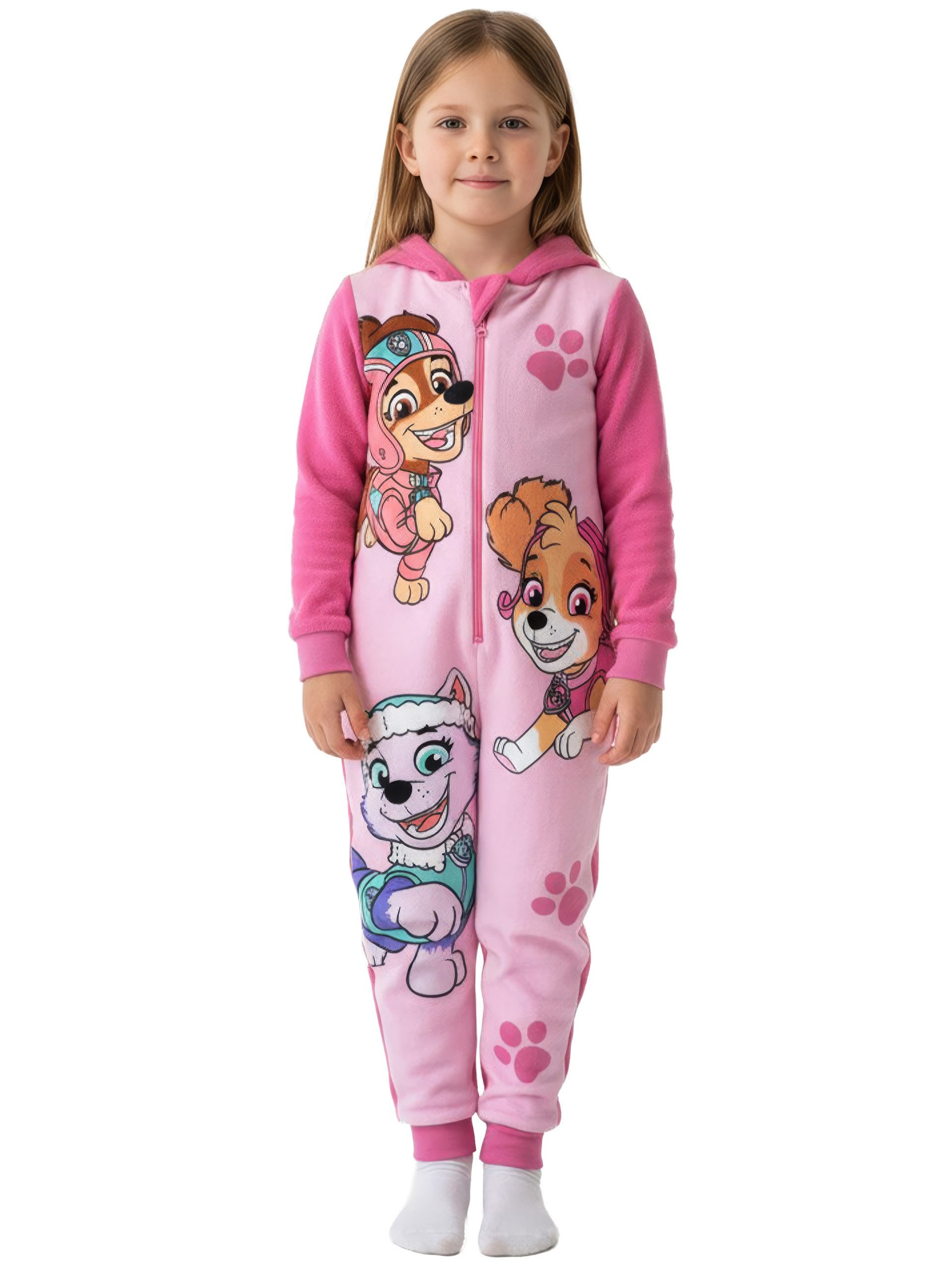 Jumpsuit Paw Patrol Jumpsuit Skye, Everest & Zuma Overall Pyjama Schlafanzug