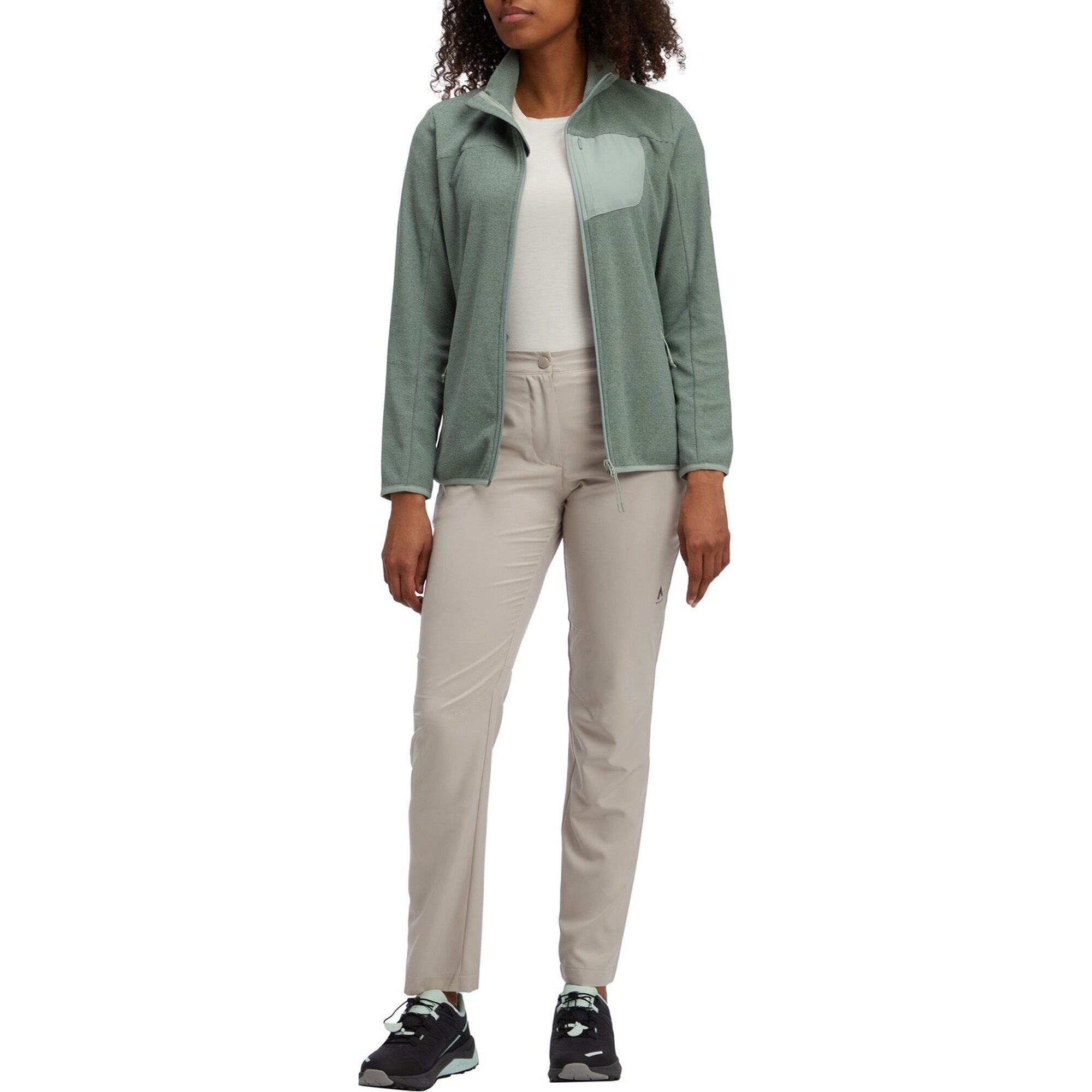 McKINLEY Outdoorjacke Da.-Unterjacke Conna W MELANGE/GREEN günstig online kaufen