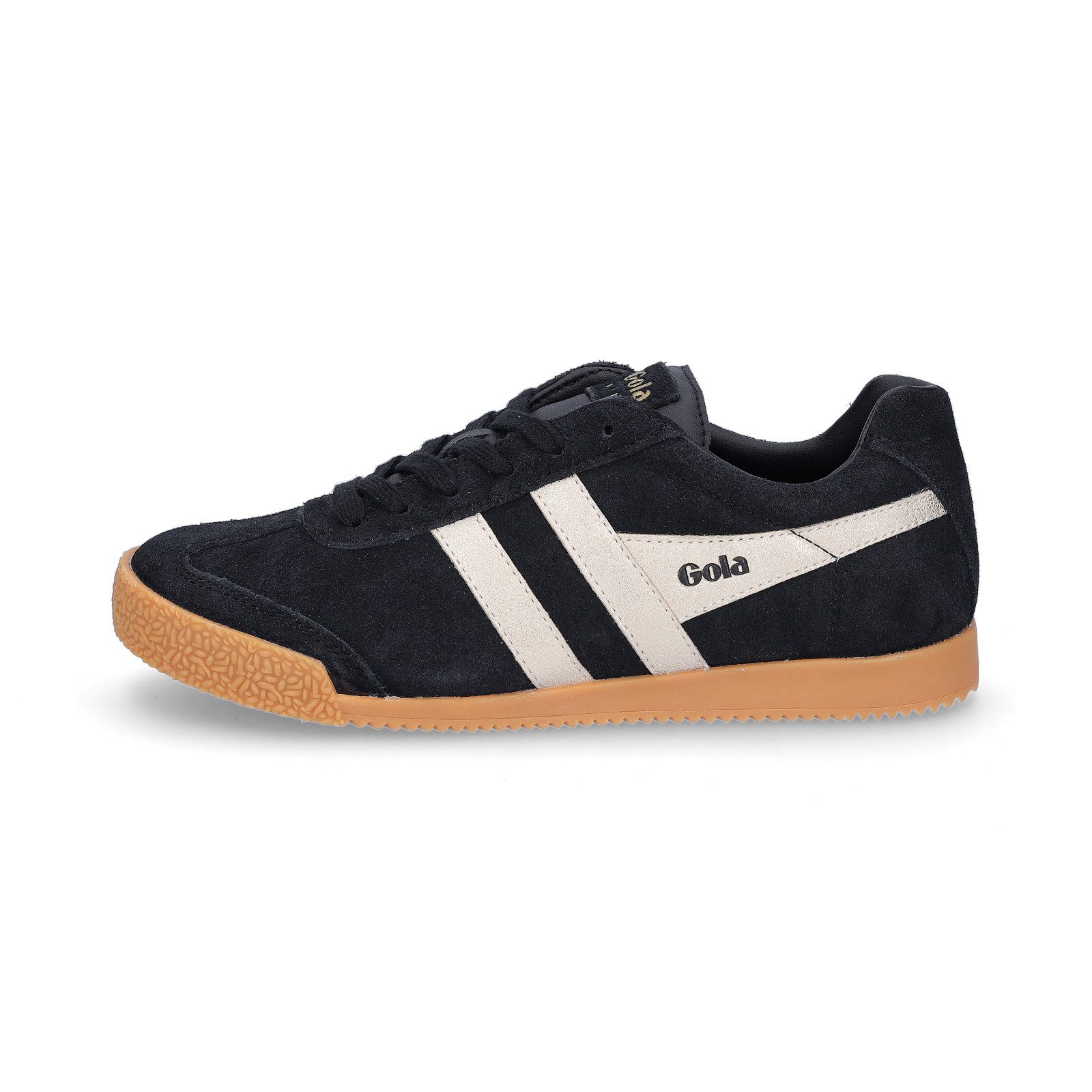 Gola Gola Damen Sneaker Harrier Mirror schwarz gold Sneaker günstig online kaufen
