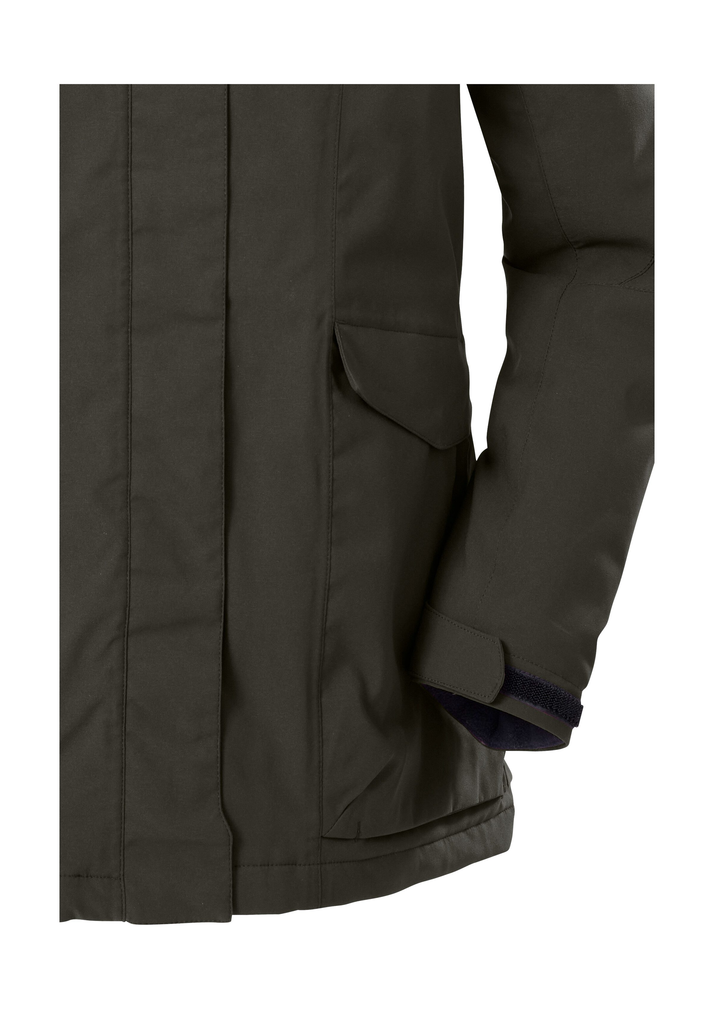 Killtec Funktionsjacke Damen Jacke Wasserdichte, atmungsaktive Damenjacke mit abnehmbarer Kapuze