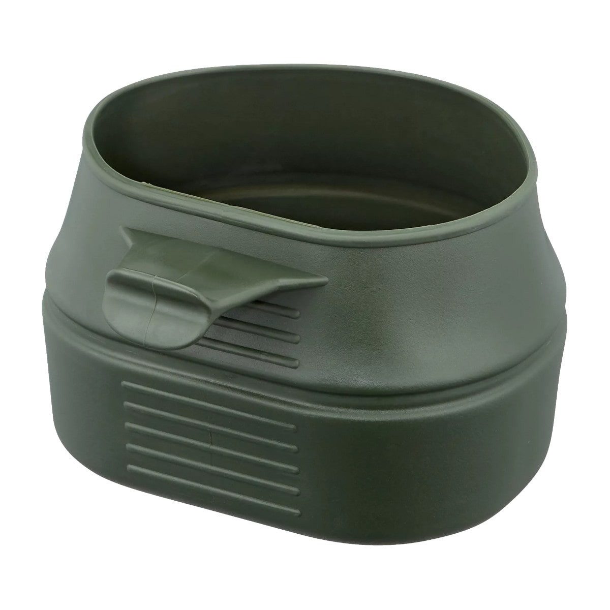 Wildo Becher Wildo Fold-A-Cup BIG 600ml oliv Falttasse, Thermoplastische Elastomere (TPE)