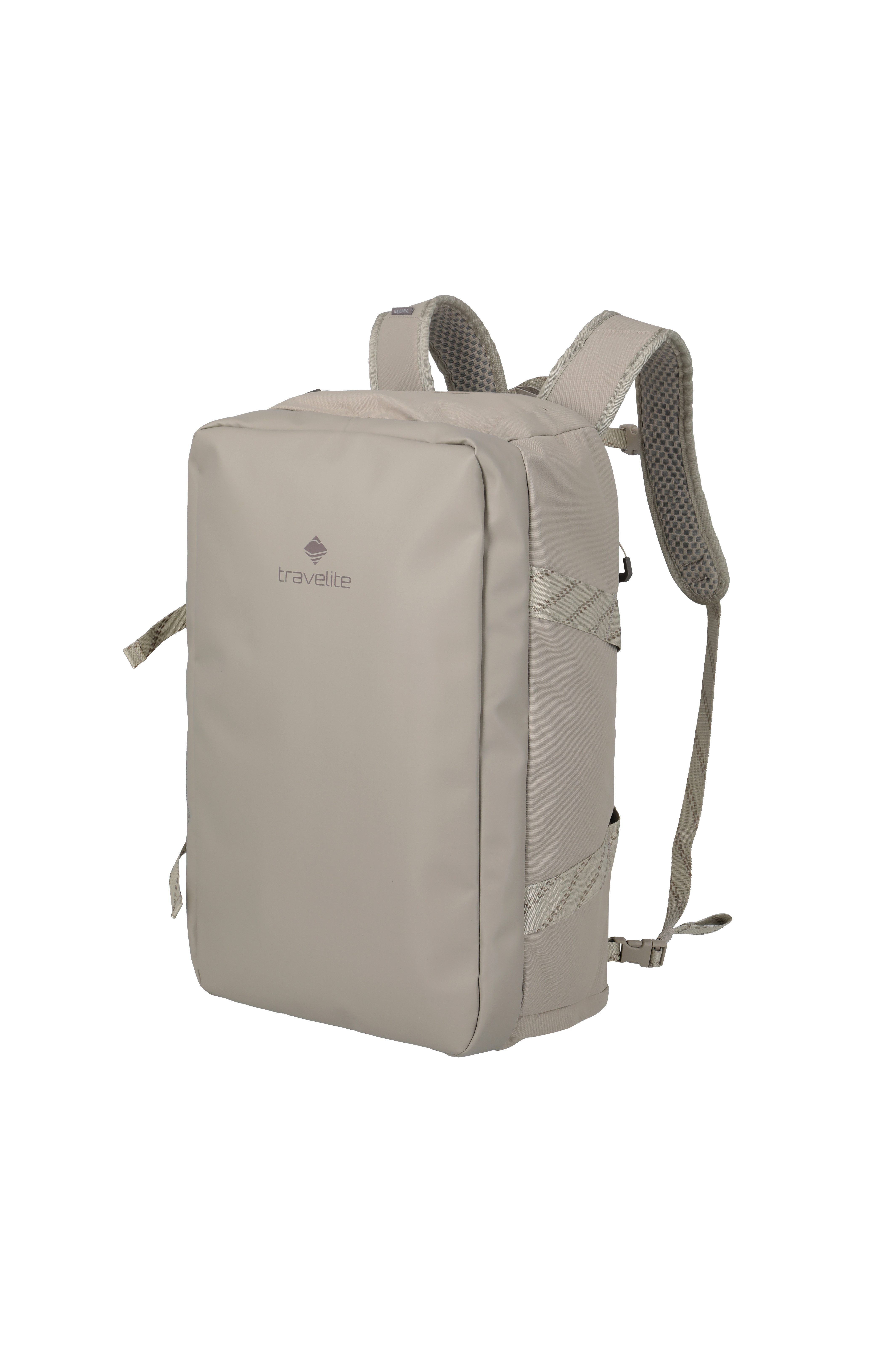 travelite Reisetasche VENTURE LINE Duffle Bag, aus robustem Nylon mit flexiblen Trageoptionen und Schuhfach