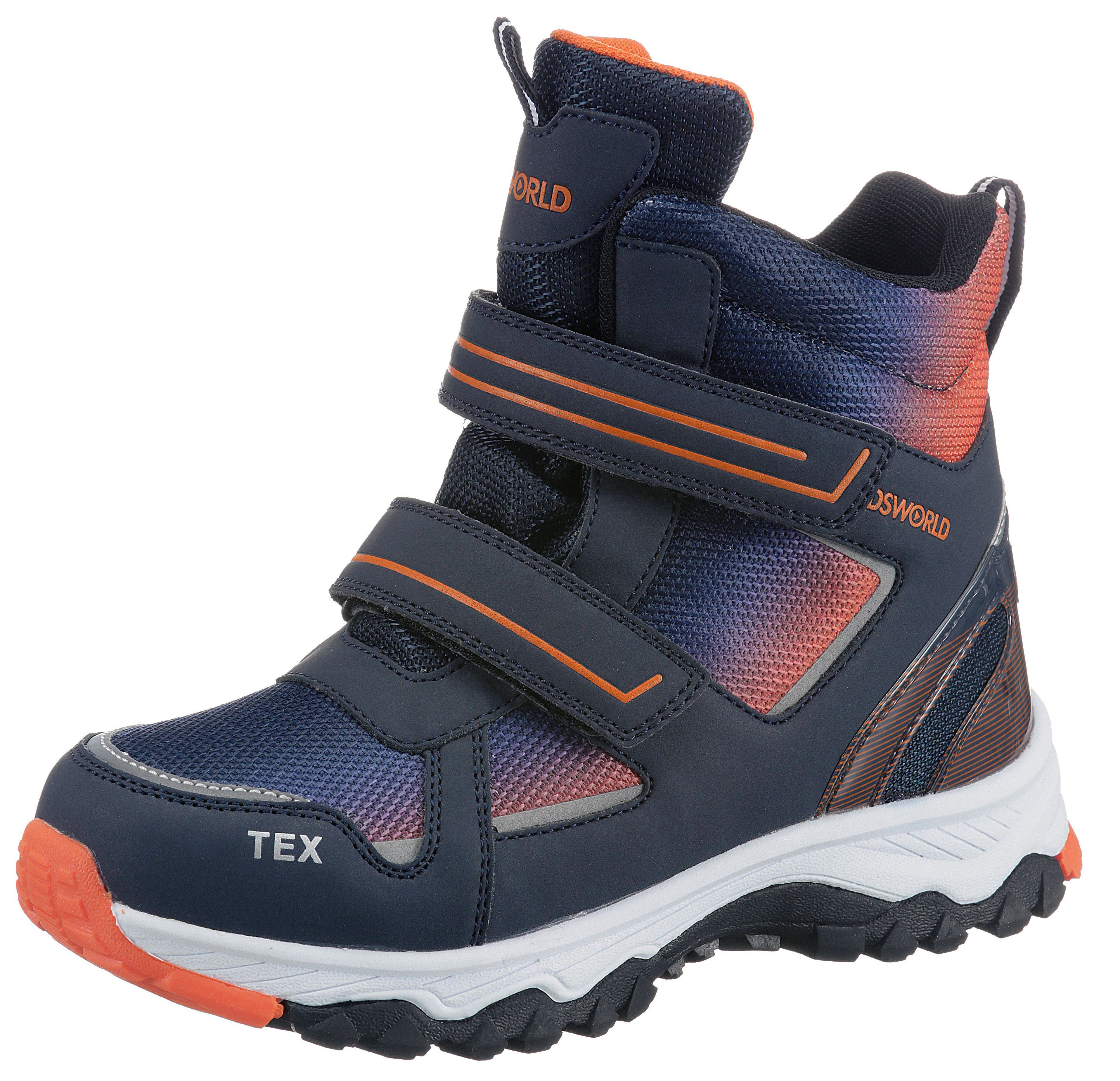 KIDSWORLD Winterstiefel mit wasserabweisender TEX-Membrane