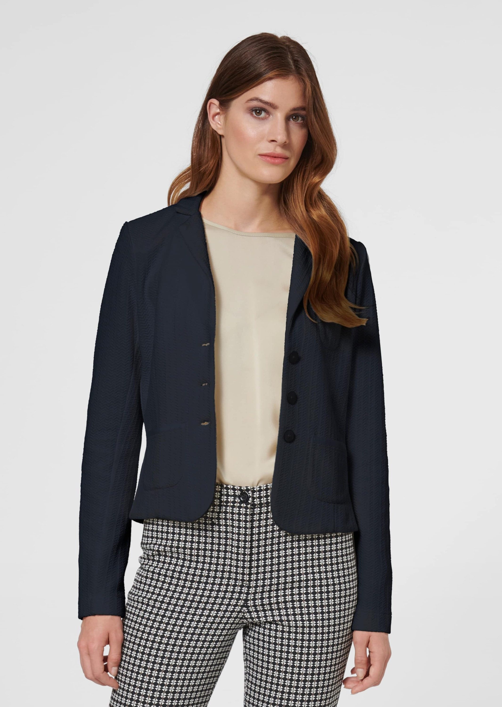 MADELEINE Kurzblazer Kurzer Jerseyblazer mit modischer günstig online kaufen