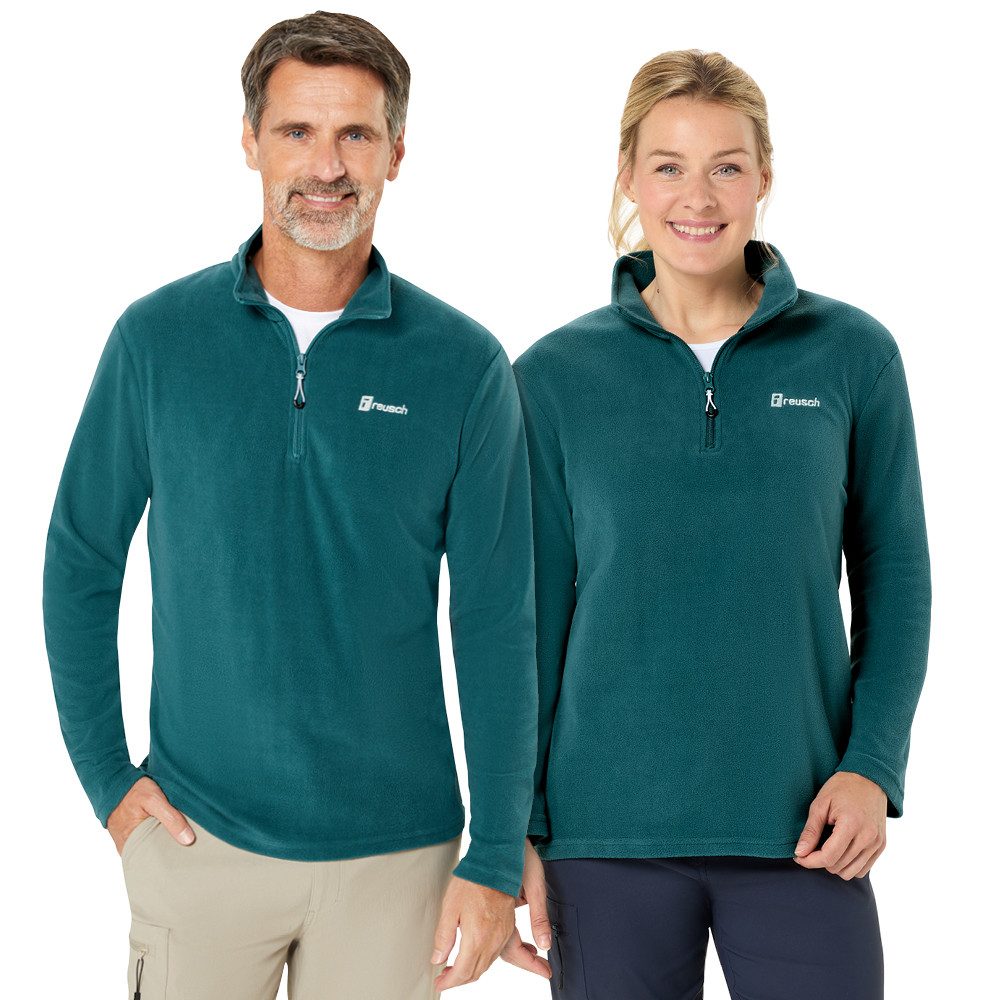 Reusch Fleeceshirt praktisches, pflegeleichtes und schnelltrockendes Fleeceshirt unisex