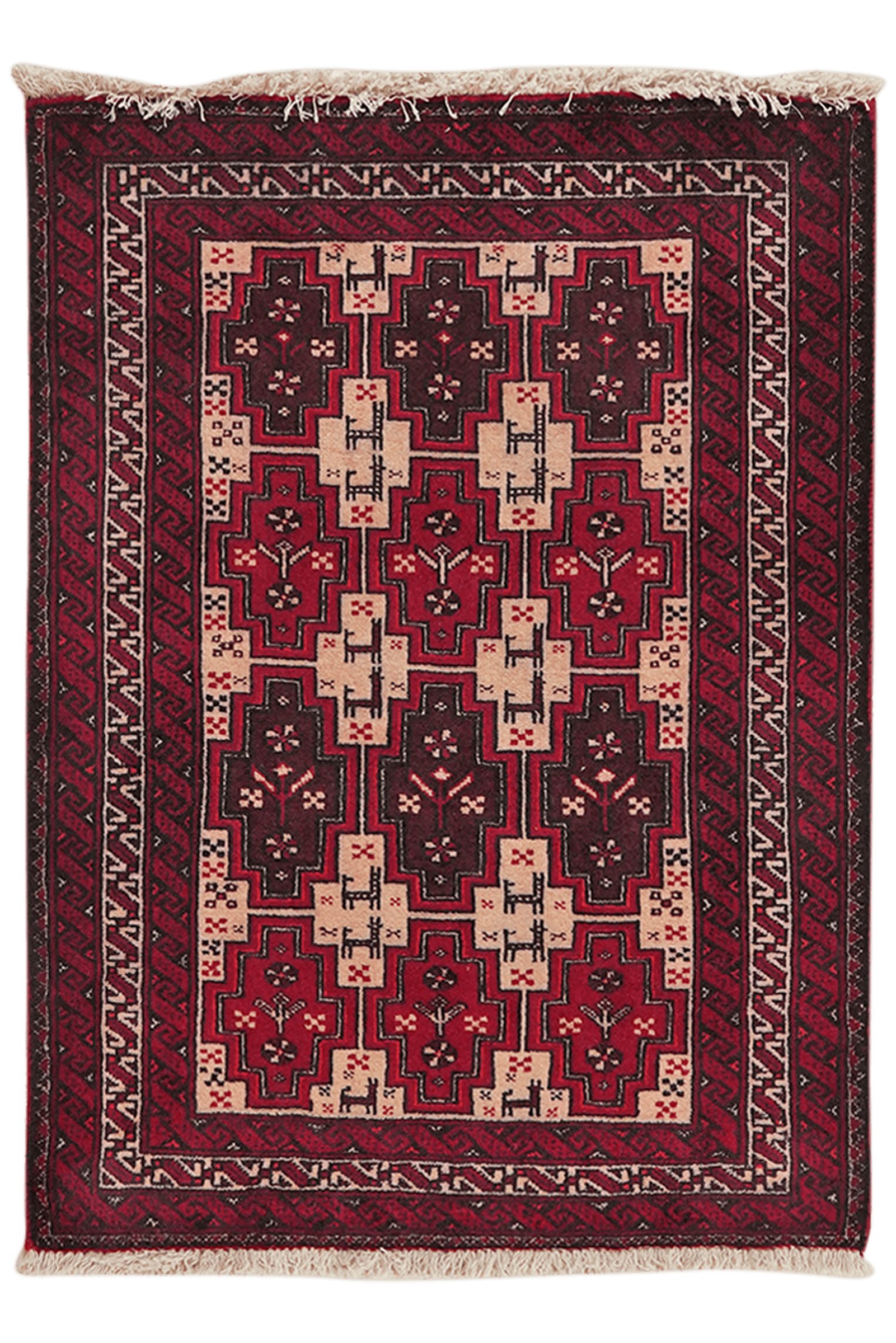Looma Orientteppich Belutch 87x65cm, rechteckig, Höhe: 8 mm, Belutch, Schurwolle, Unikat