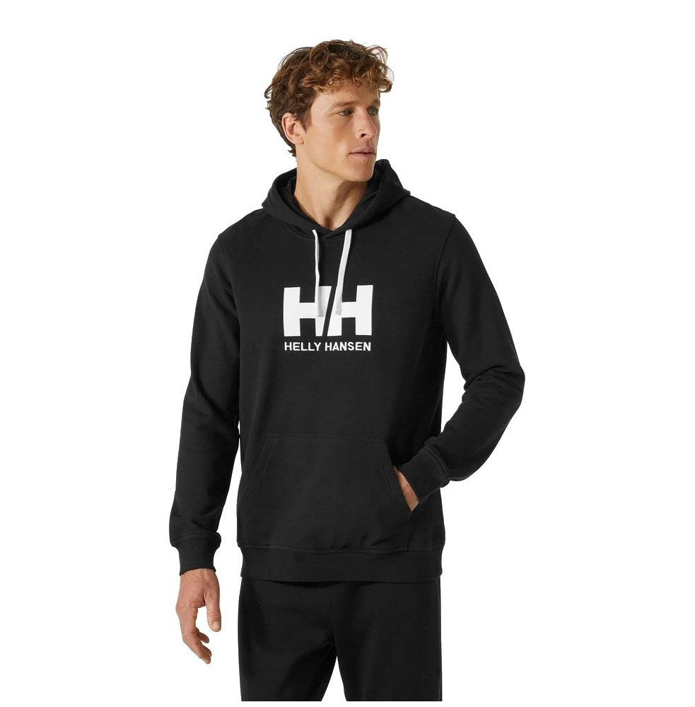 Helly Hansen Kapuzenpullover Logo Hoodie (Bio-Baumwolle) günstig online kaufen