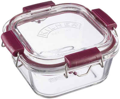 KILNER Frischhaltedose, Borosilikatglas, (Set, 1-tlg), auslaufsicherer Bügelverschluss, hitzebeständig, spülmaschinengeeignet