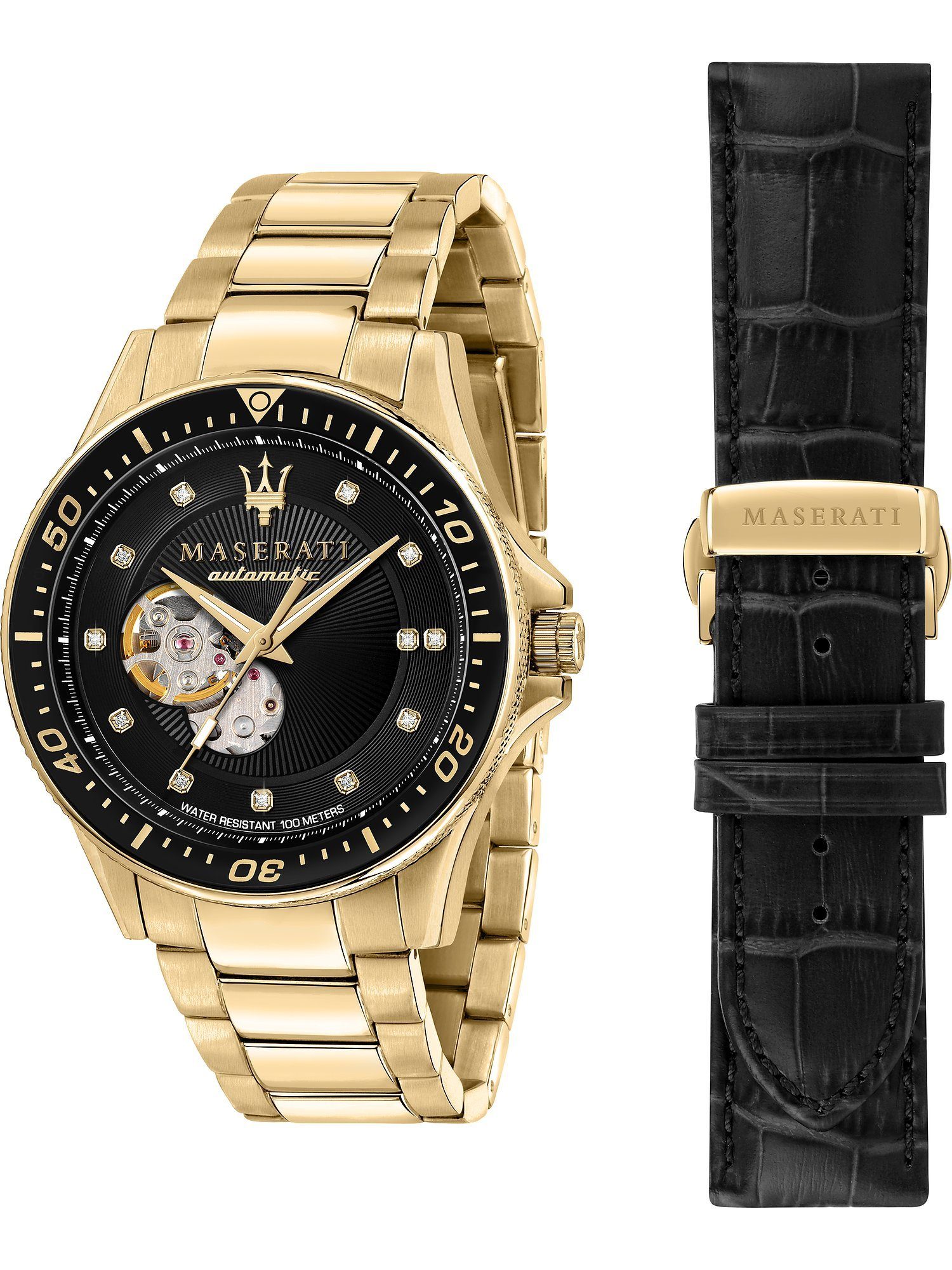MASERATI Quarzuhr Maserati Herren-Uhren Analog Automatik günstig online kaufen