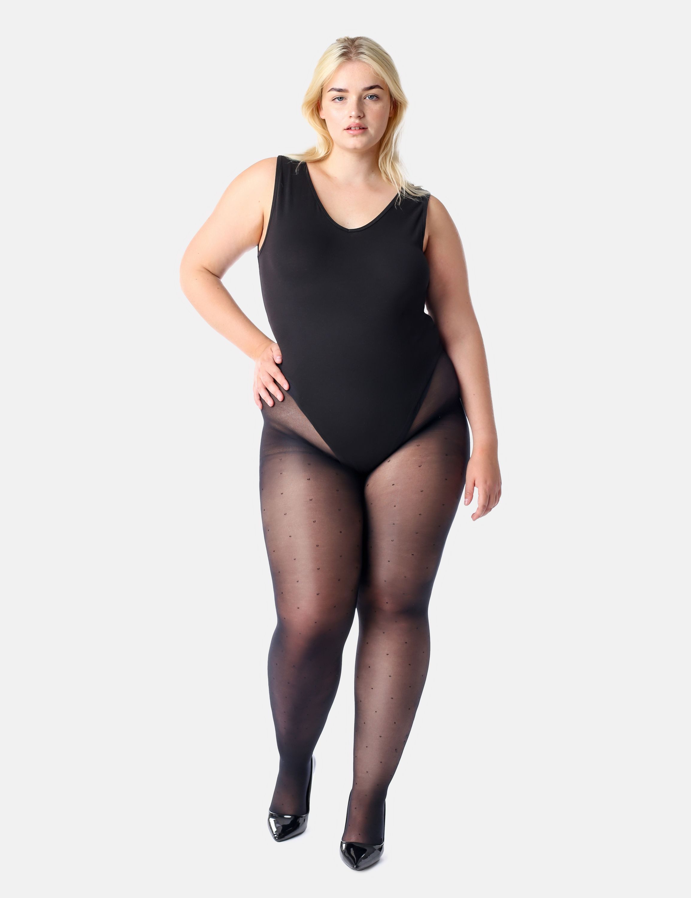 Merry Style Strumpfhose Damen Strumpfhose Plus Size 40 DEN MSGI054 (1 St) – Bild 4 von 5