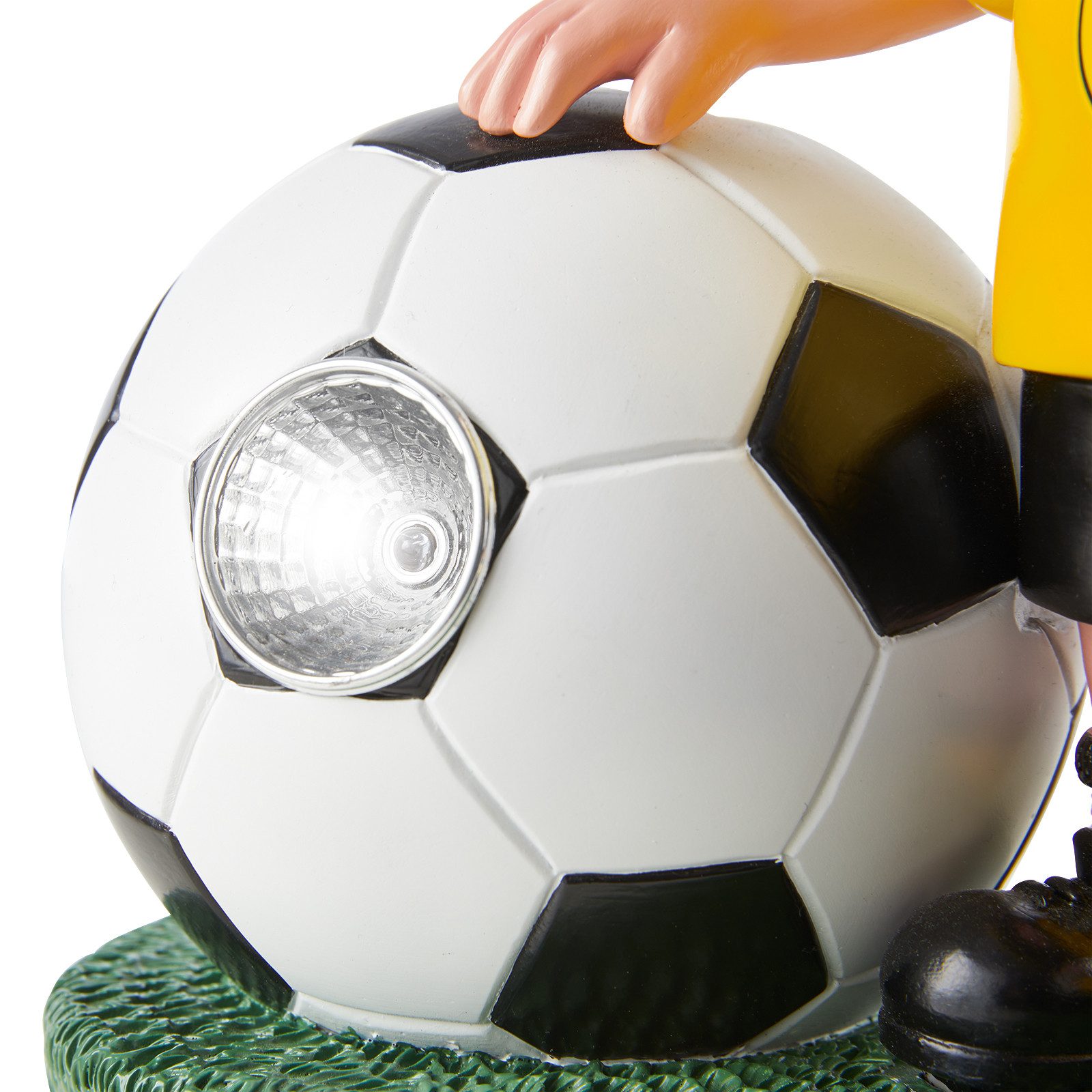 BVB Gartenzwerg BVB Gartenzwerg mit LED Ball, (Packung, 1 St)