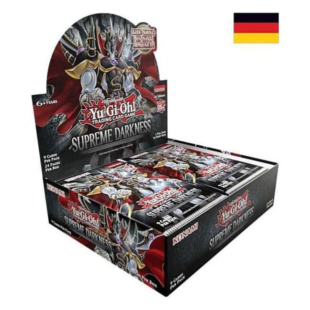 Konami Sammelkarte Yu-Gi-Oh! Supreme Darkness Display DE