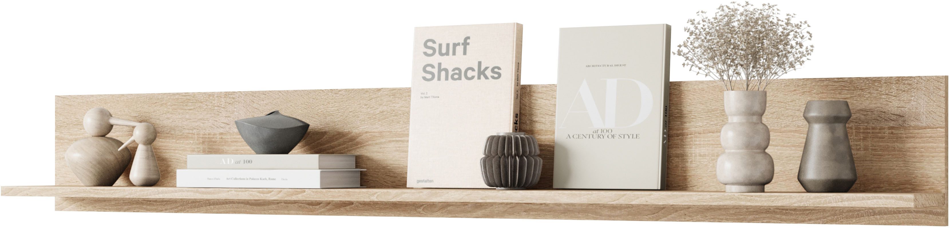 INOSIGN Wandboard Wandregal Vera, 1-tlg., ideal für Deko & Bücher, 138x23x1 günstig online kaufen