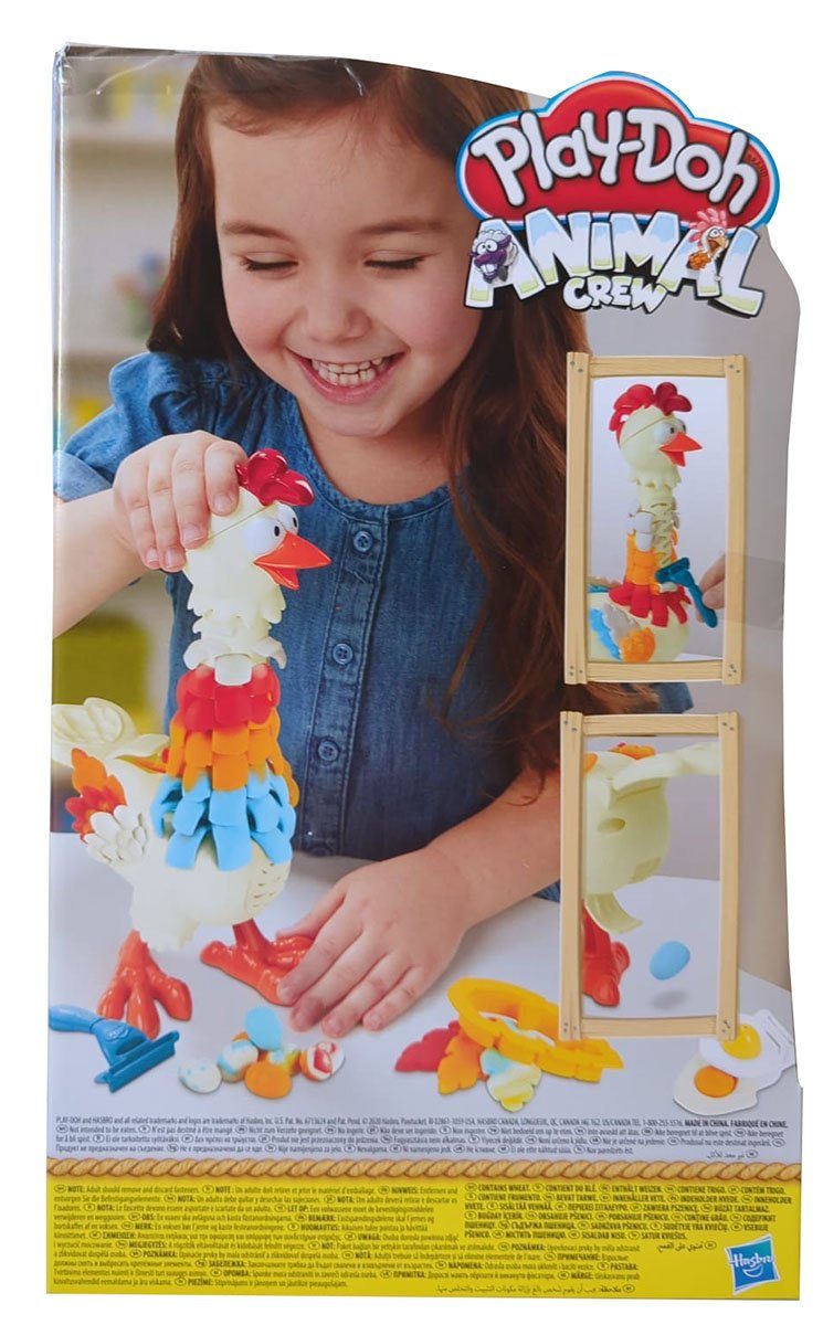 Hasbro Spielfigur Hasbro Play-Doh E6647 Animal Crew Verrücktes Huhn – Bild 2 von 2