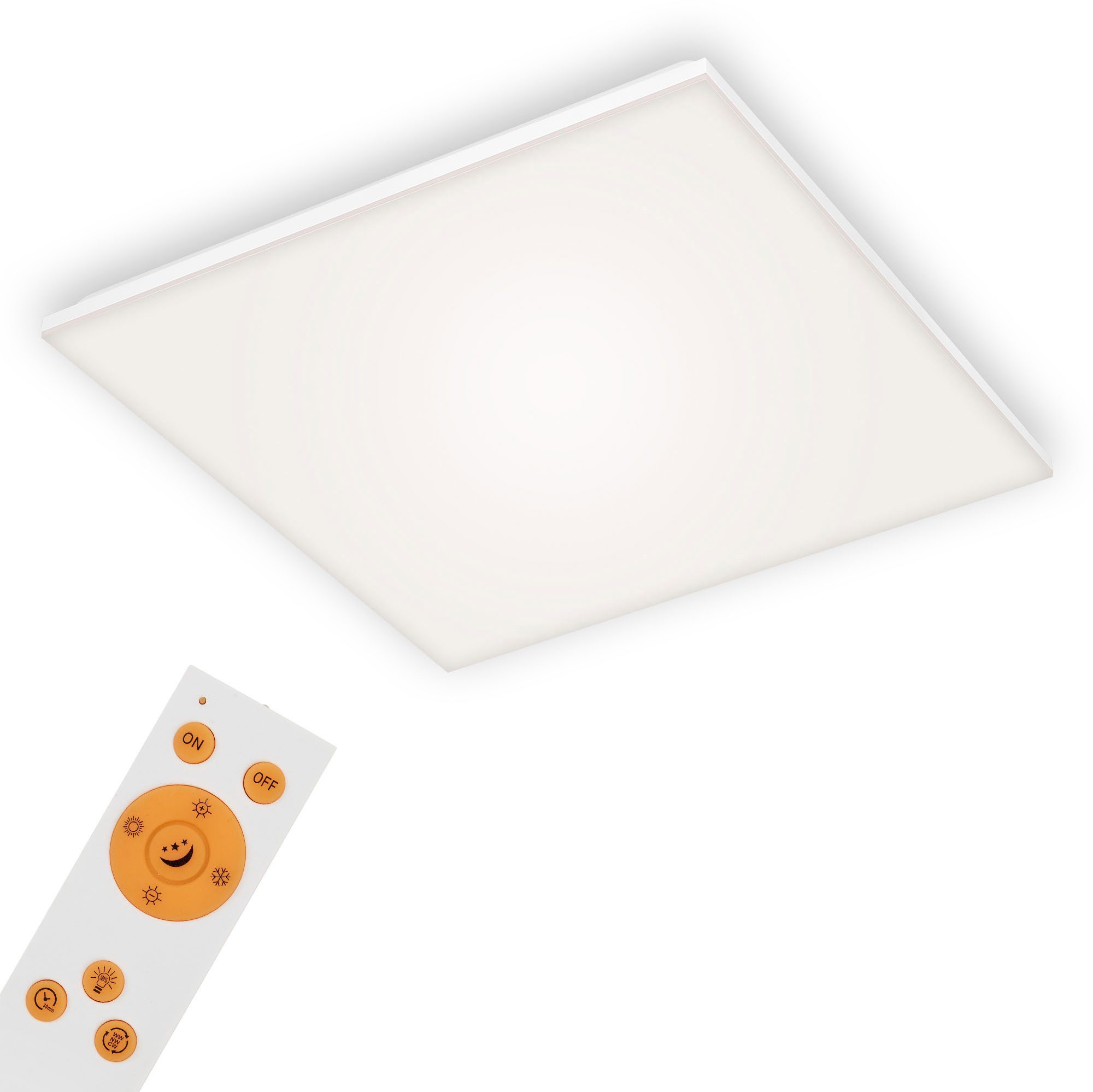 Briloner Leuchten LED Panel Rahmenloses CCT LED Panel, weiß, 1xLED/38W
