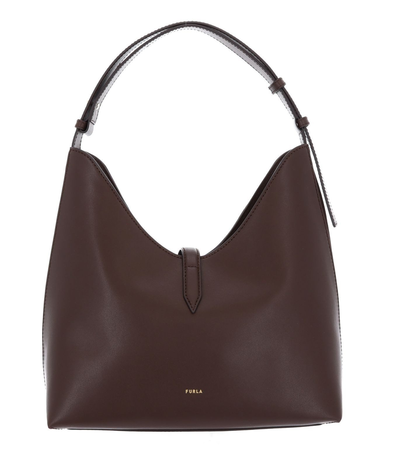 Furla Schultertasche Hobo, aus echtem Leder