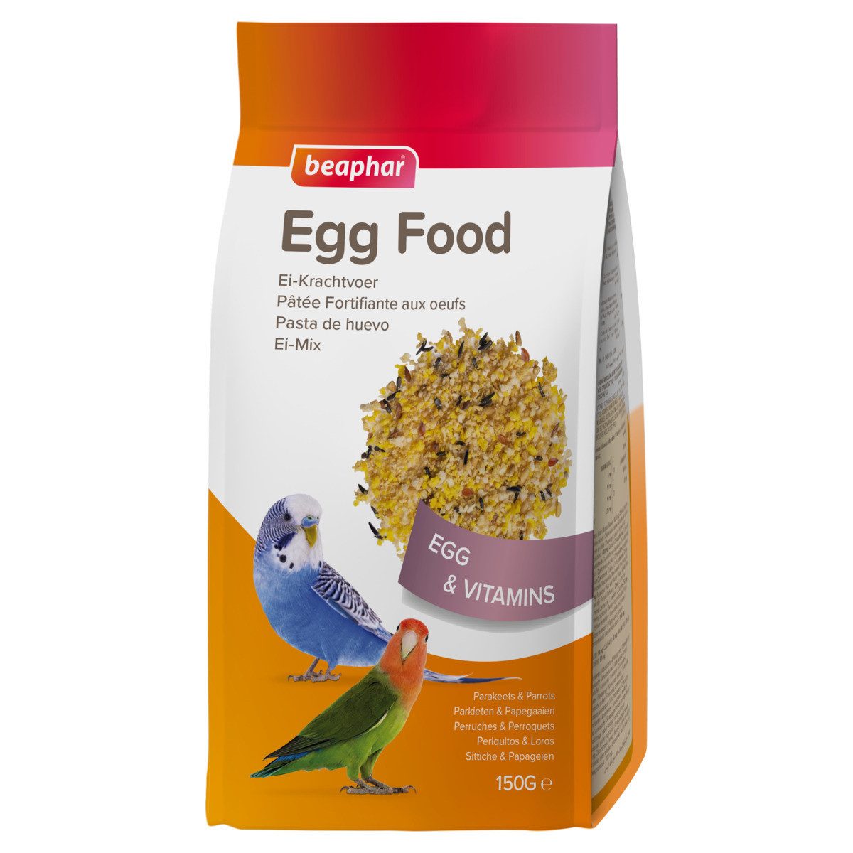 beaphar Ei-Mix für Sittiche & Papageien 150 g, für: Vogel