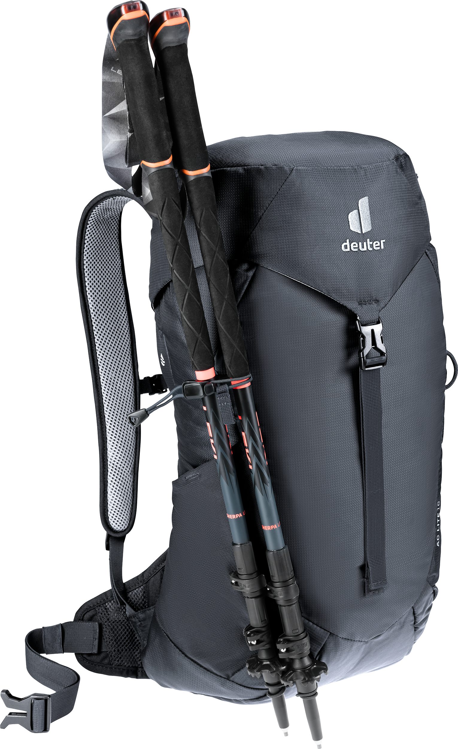 deuter Wanderrucksack AC LITE 16, mit federleichtem Aircomfort-Rückensystem, mit maximaler Belüftung