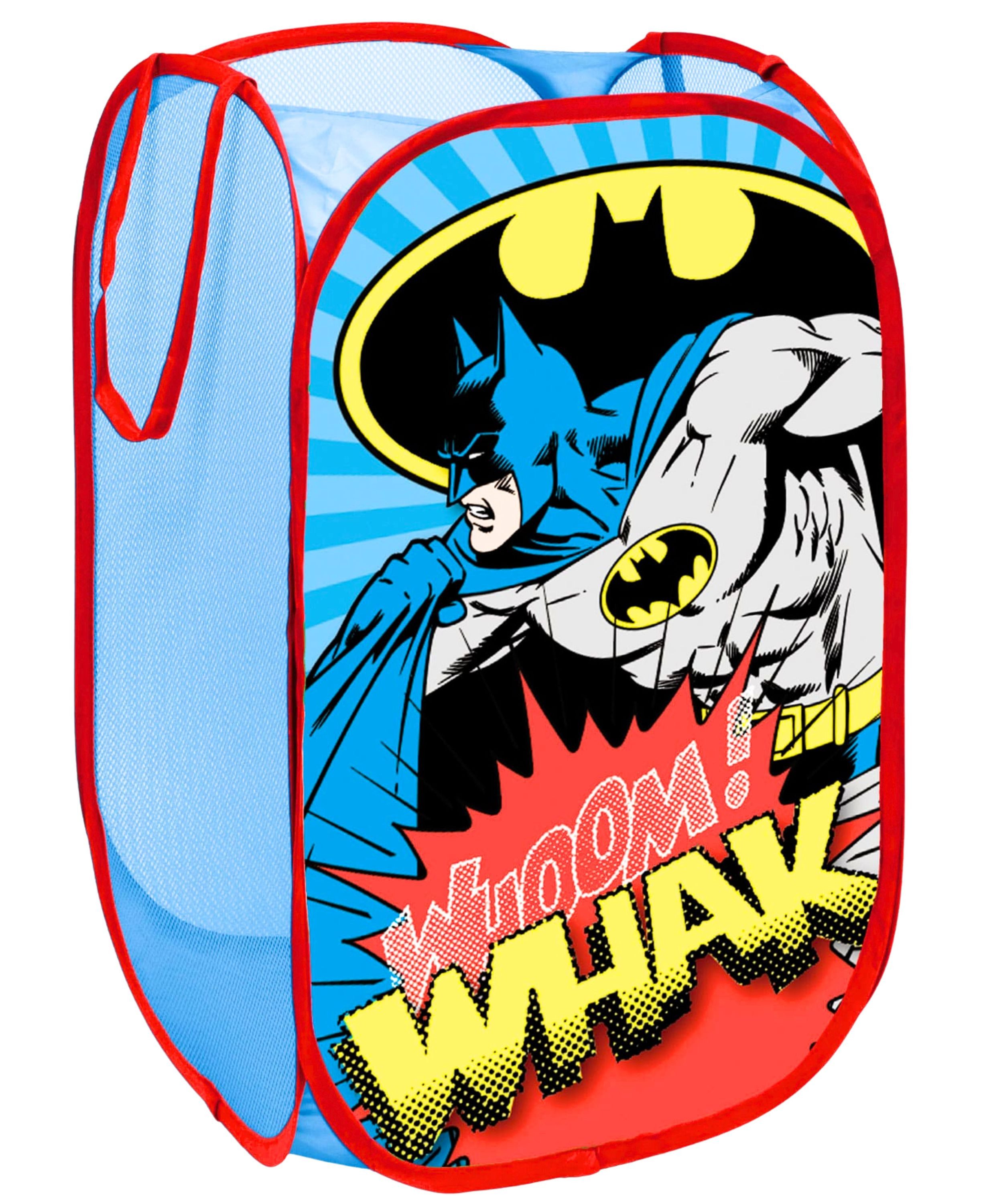 Batman Aufbewahrungskorb, Kinder Pop-Up Korb - Spielzeugkorb 36x36x58 cm