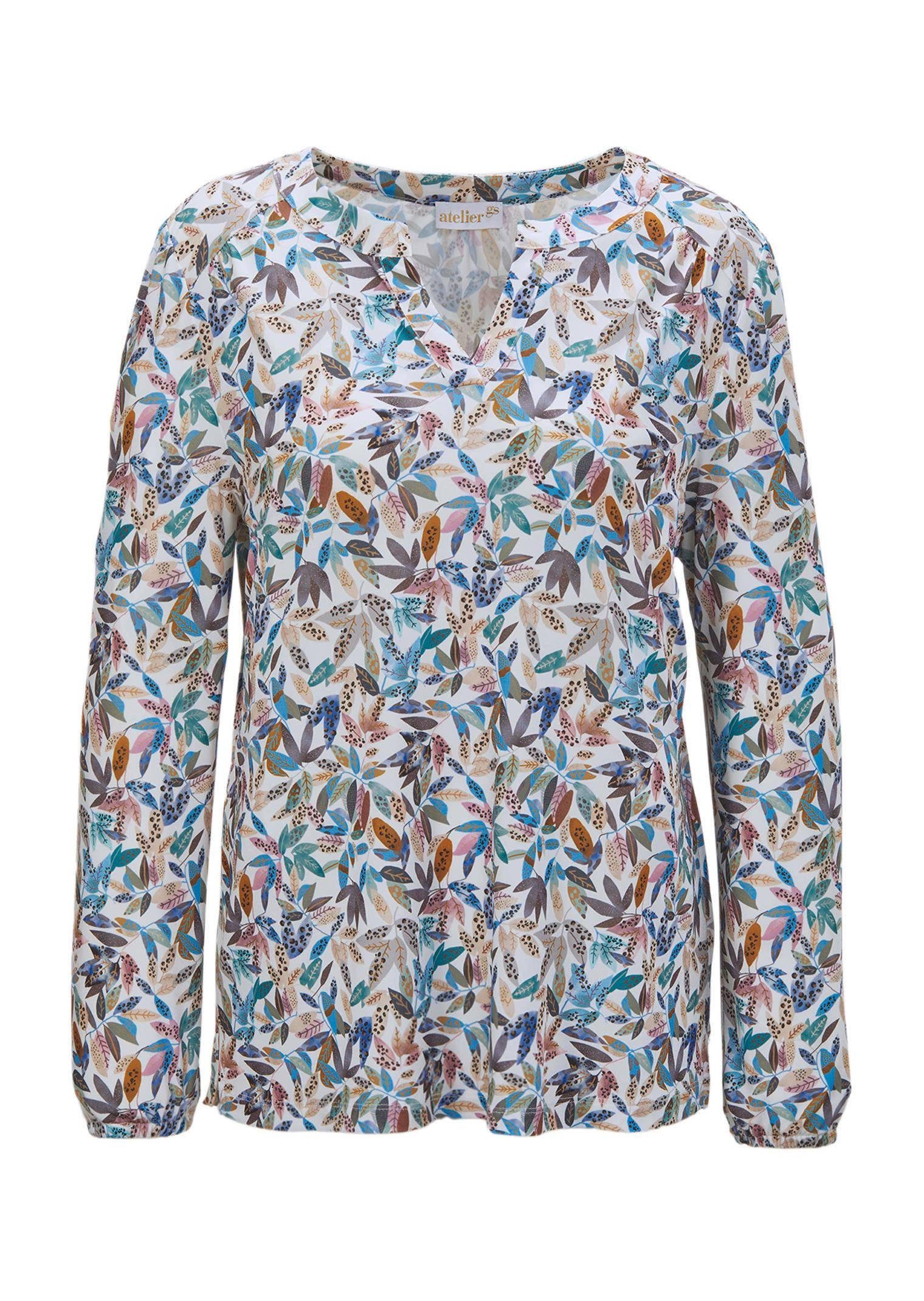 GOLDNER Kurzarmbluse Kurzgröße: Blusenshirt in femininer günstig online kaufen