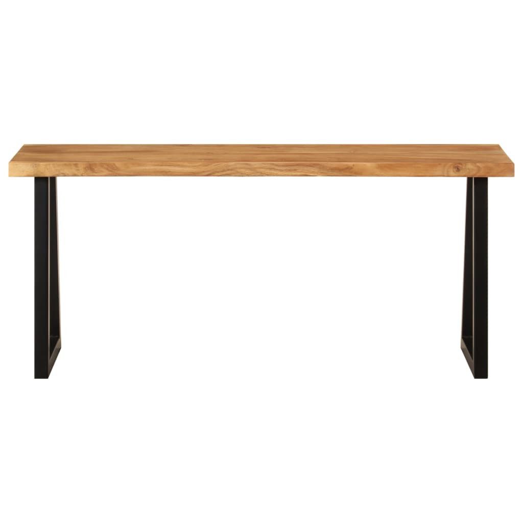 vidaXL Sitzbank Bank Baumkante 105 cm Massivholz günstig online kaufen