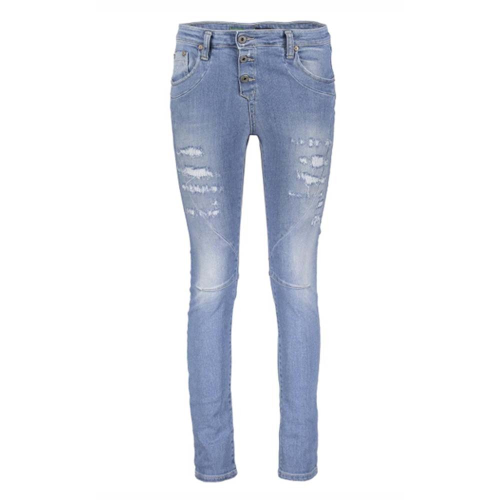 Please Jeans Boyfriend-Jeans P 15I FL5II6-blu denim