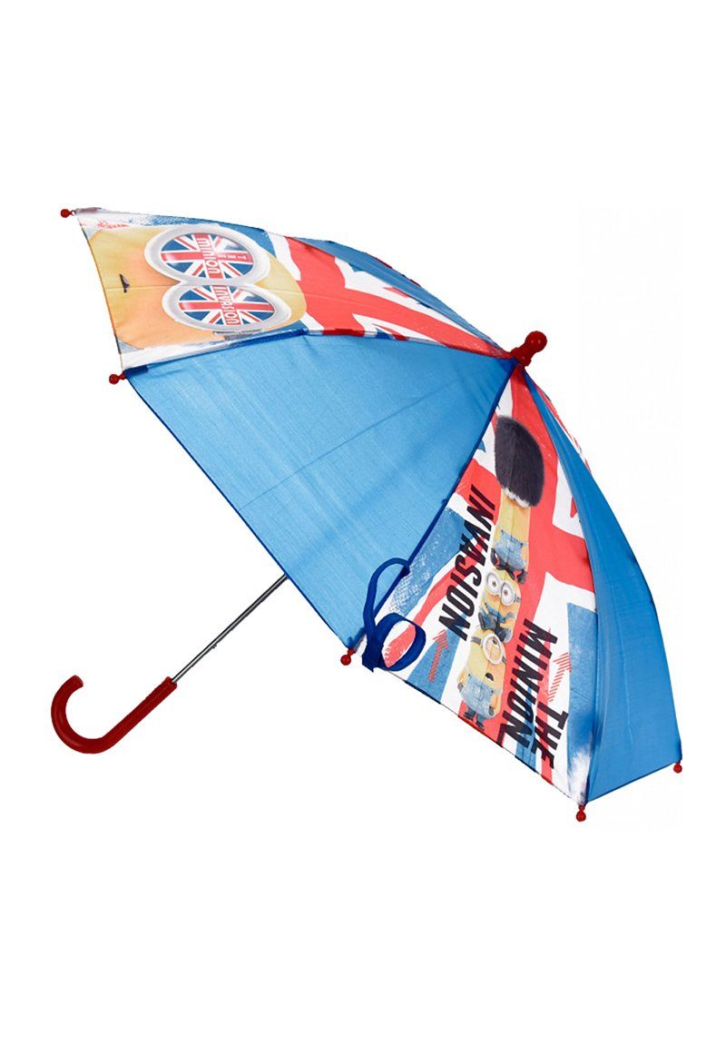 Minions Stockregenschirm Kinder Jungen Stock-Schirm Kuppelschirm