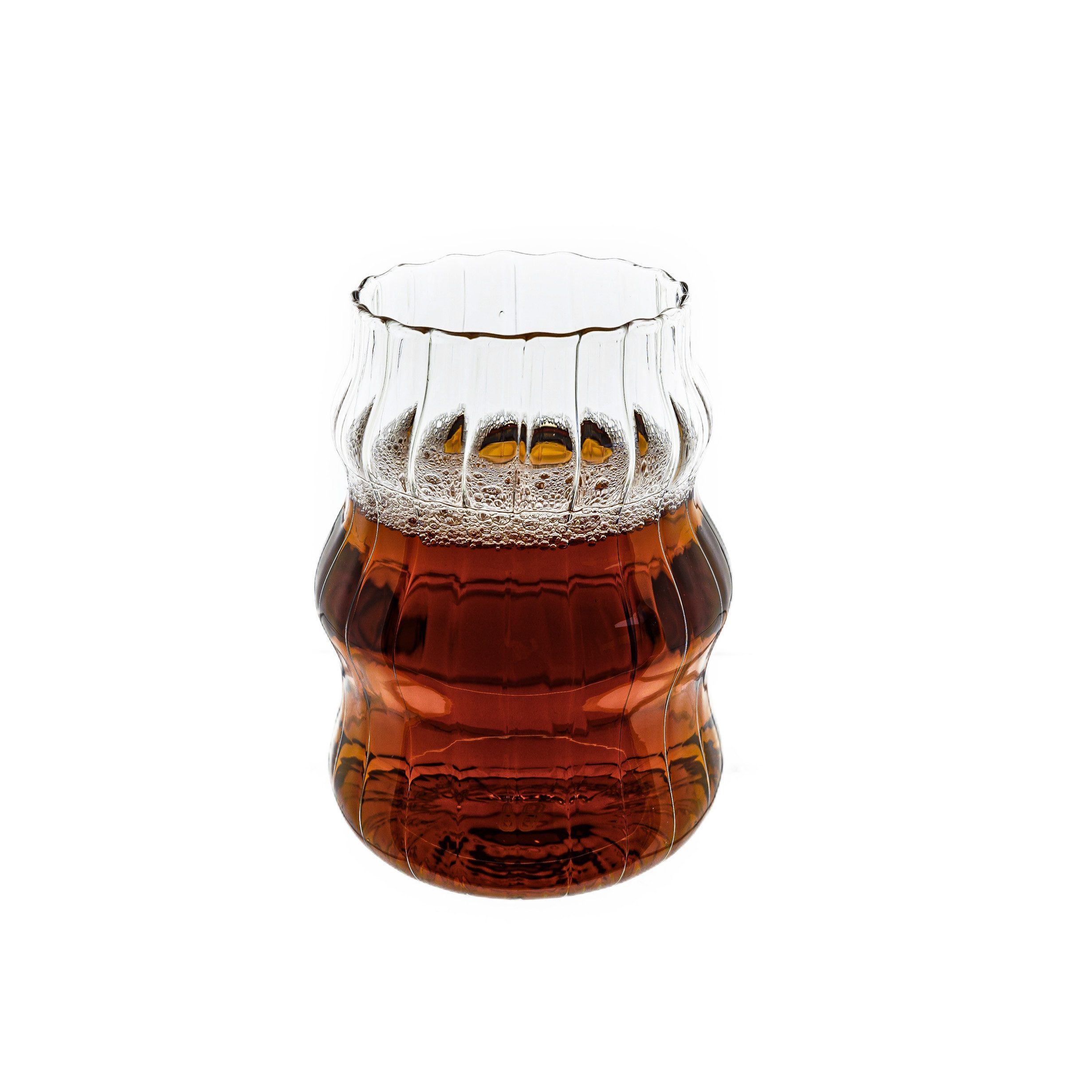 Mulex Gläser-Set Bubble Getränkebecher Cocktail- 500 ml Borosilikatglas, 2-tlg.