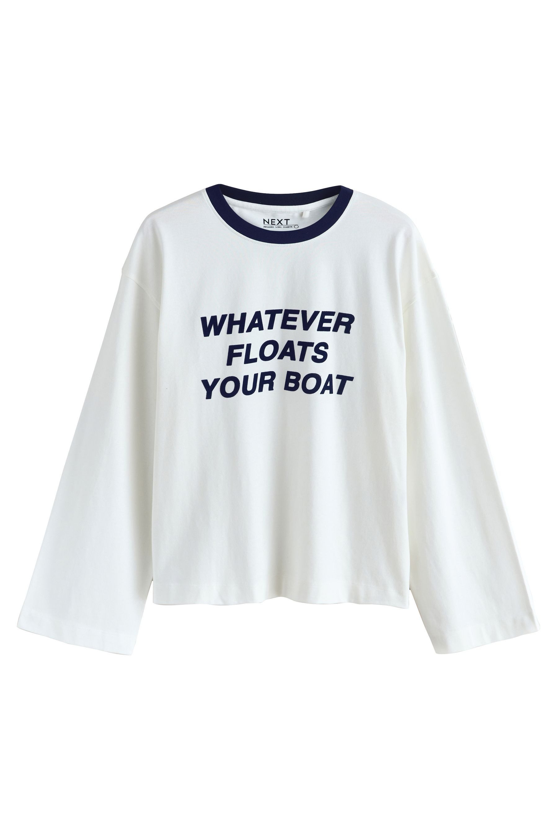 Next T-Shirt Langarm-Shirts, 3er-Pack (3-tlg)