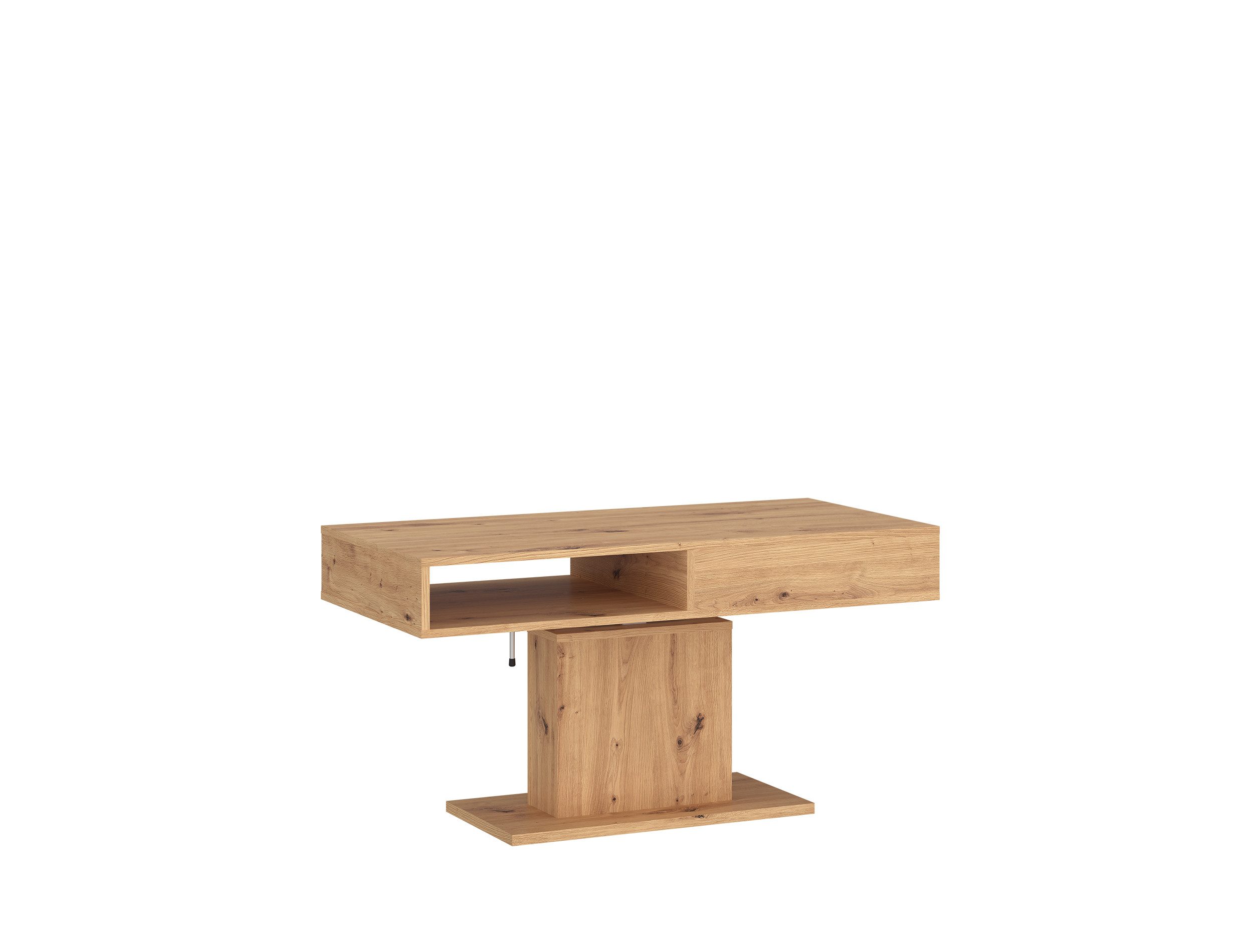 designimpex Couchtisch WM-3 stufenlos höhenverstellbar mit Schublade Wohnzimmer Tisch, Funktionstisch, Wohnzimmertisch, Tisch, Esstisch, Sofatisch, Rollen