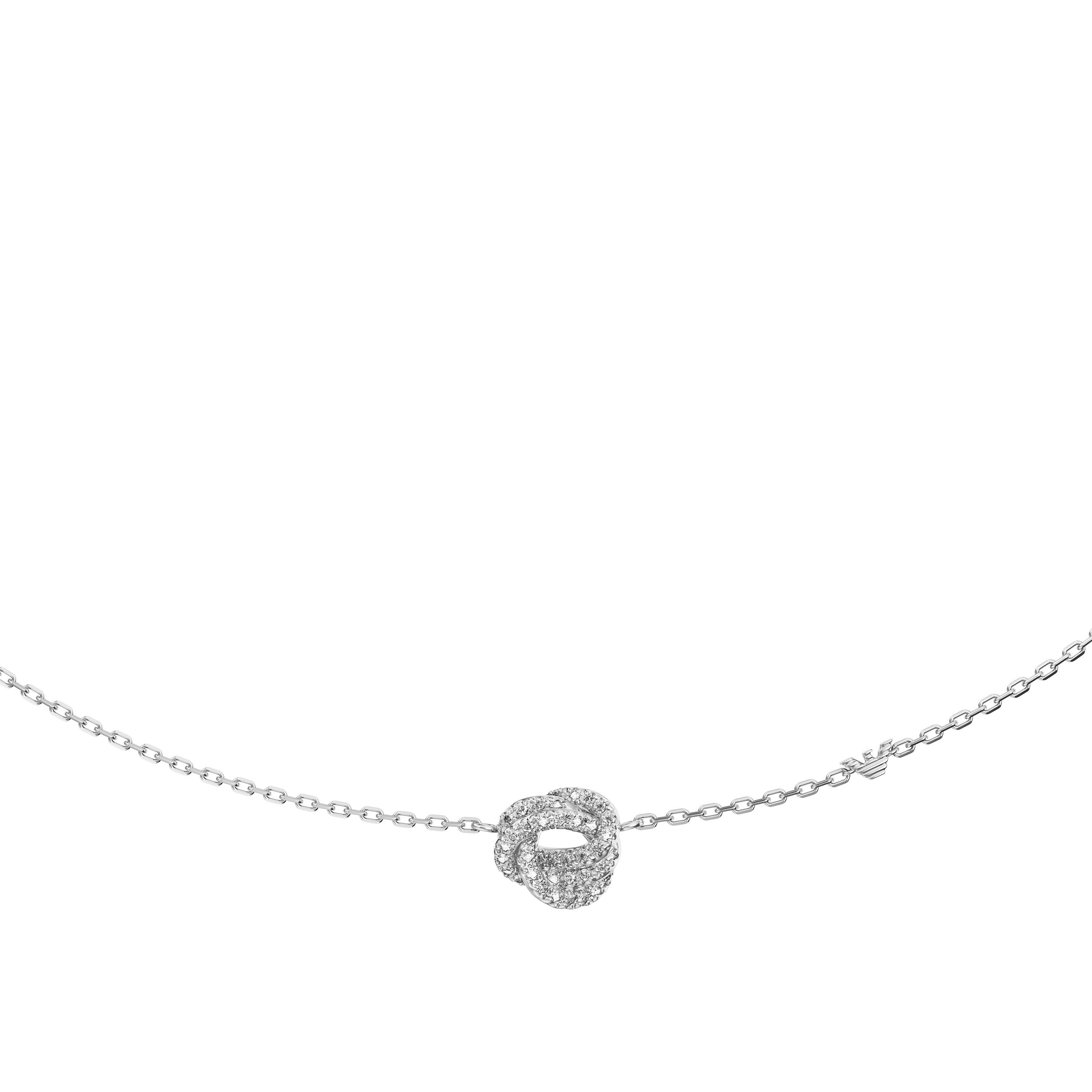 Emporio Armani Kette mit Anhänger, mit Zirkonia (synth)