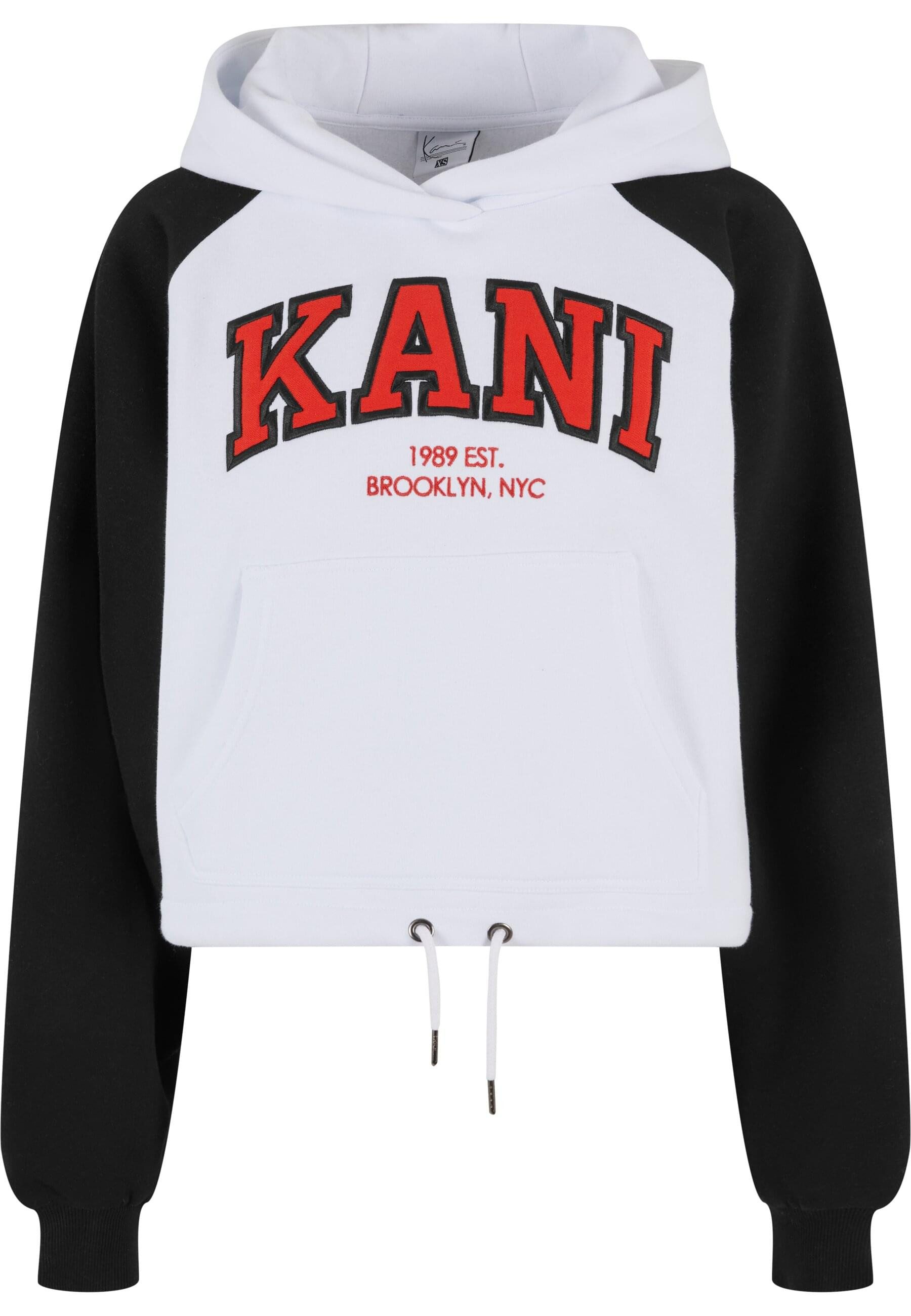 Karl Kani Kapuzenpullover Karl Kani Damen KW224-005-1 KKSerif Crop Raglan Hoodie (1-tlg)