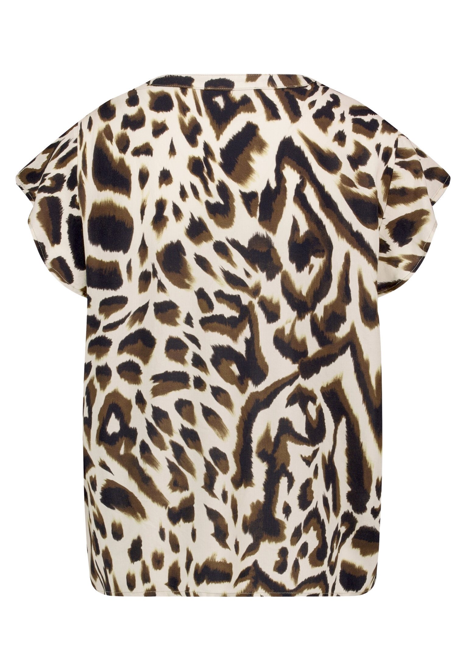 Cartoon Shirtbluse Damen mit Volant