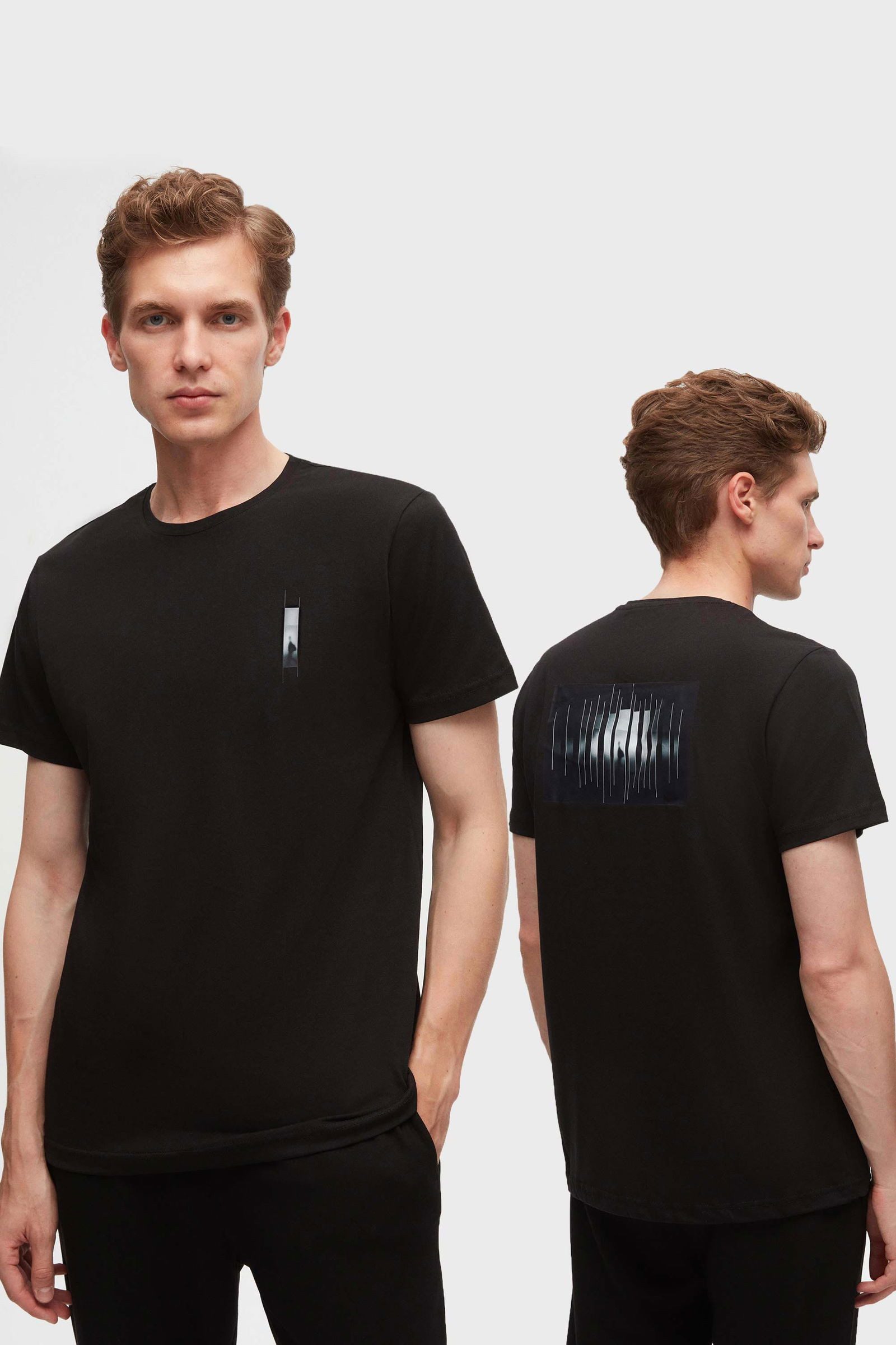 D'S DAMAT T-Shirt Twn – T-Shirt aus 100 % Baumwolle mit normaler Passform