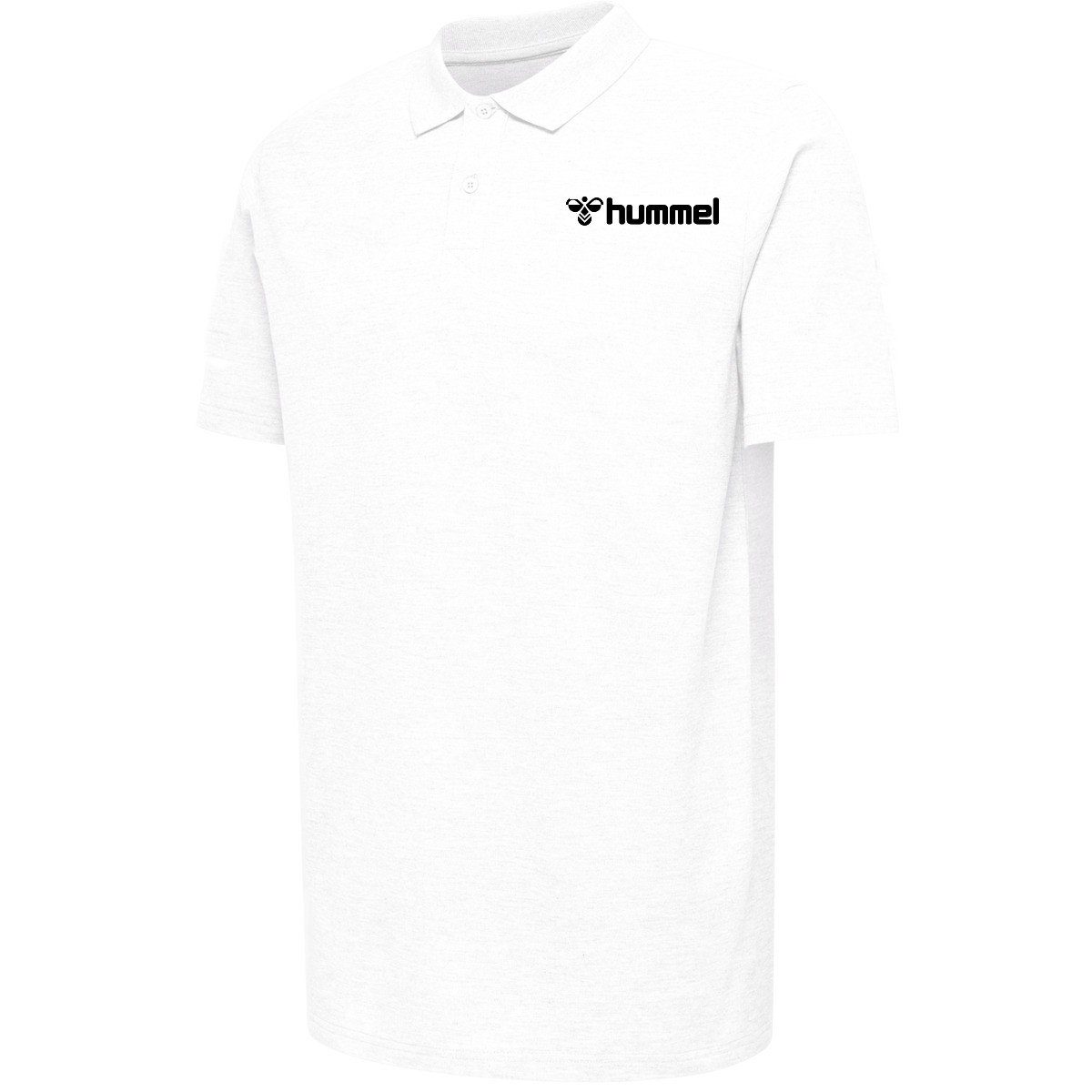 White COTTON 9001 - T-Shirt hummel Herren Poloshirts POLO HMLGOMover