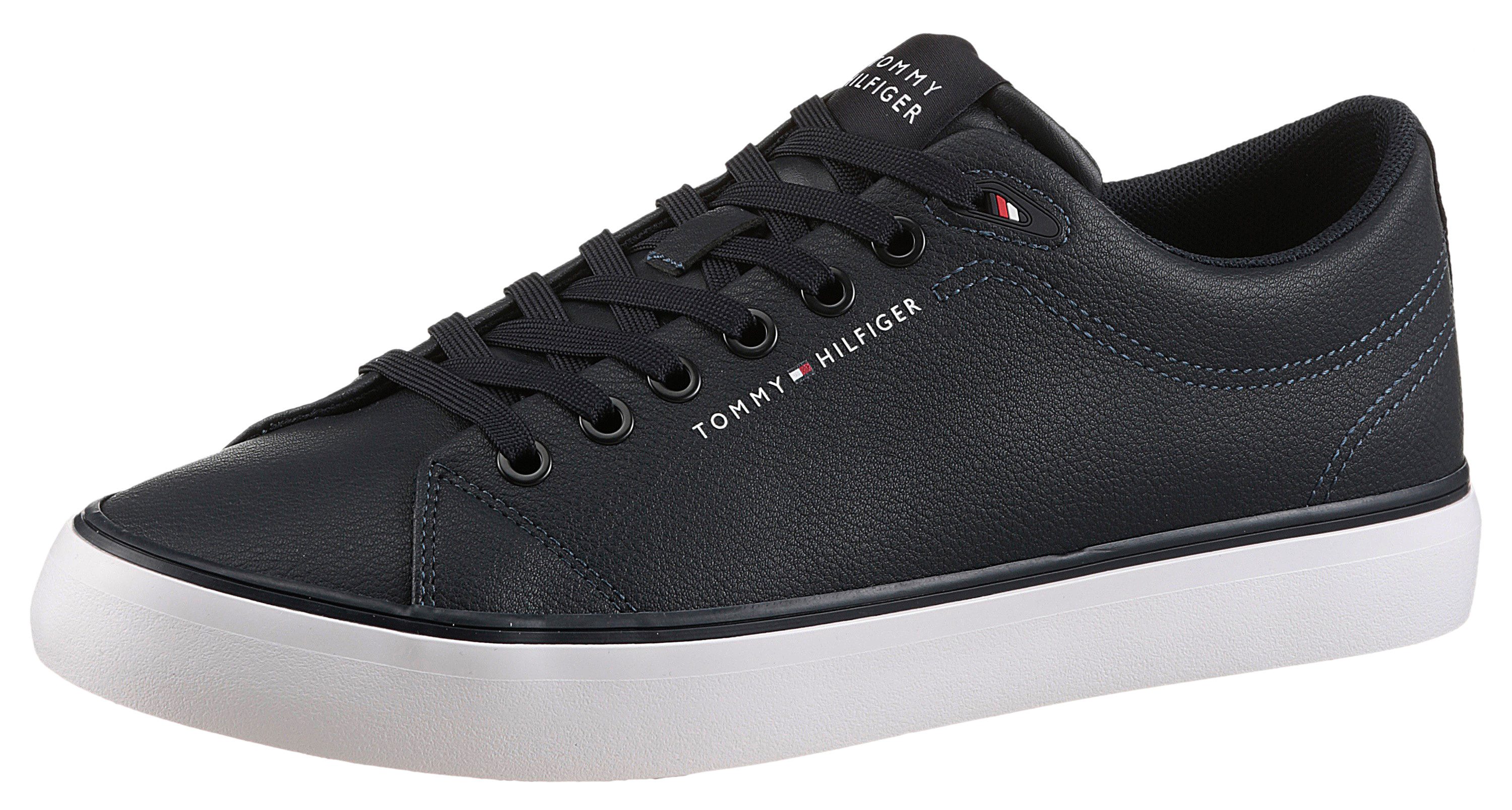 Tommy Hilfiger TH HI VULC CORE LOW LTH II ESS Sneaker, Freizeitschuh, Halbs günstig online kaufen