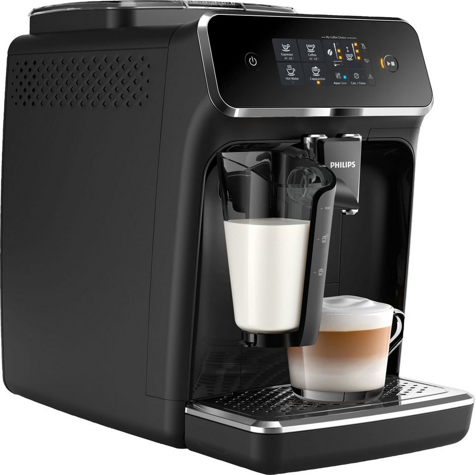 Philips Kaffeevollautomat 2200 Serie EP2231/40 LatteGo, 3  Kaffeespezialitäten, SensorTouch Oberfläche, Individuelle Anpassung von  Stärke, Füllmenge und Temperatur