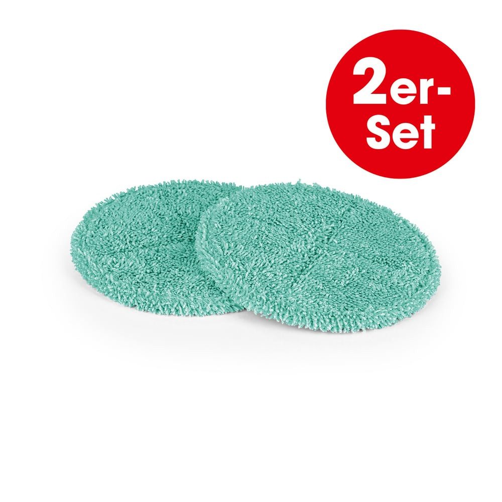 CLEANmaxx Wischmopp CLEANmaxx Ersatz-Pads 2er-Set türkis, Ersatz-Pads 2er-Set türkis (ohne Wischmopp)