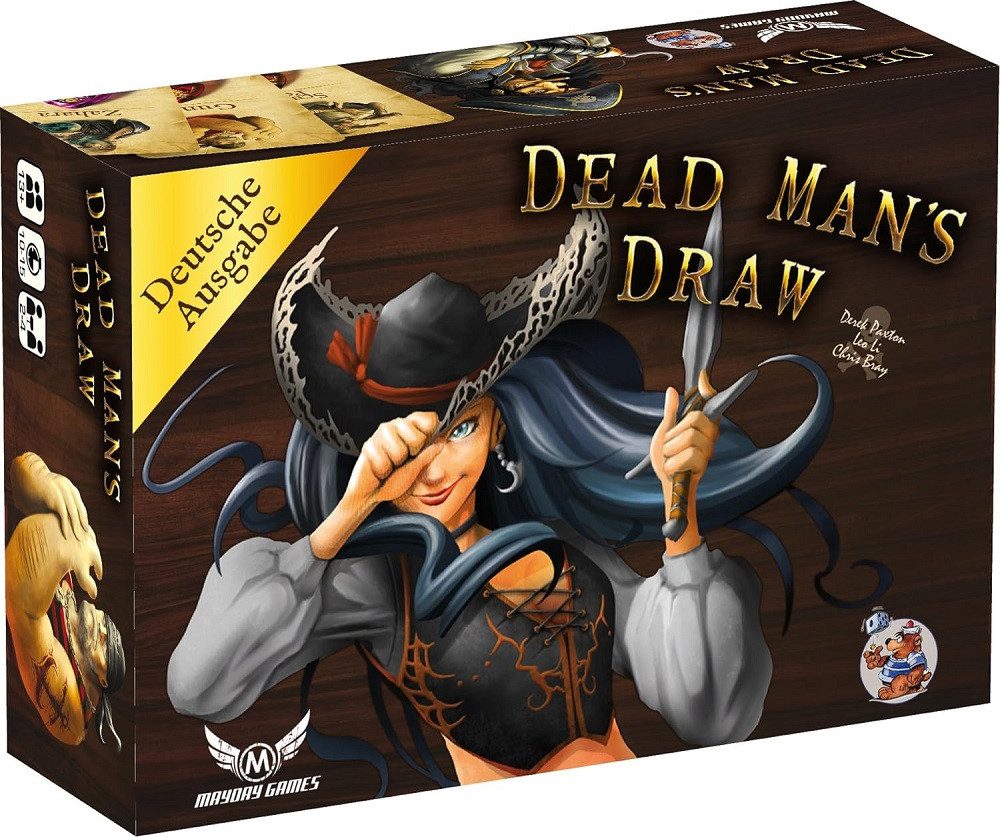 Heidelberger Spieleverlag Spiel Dead Man's Draw - Deutsch - Familienspiel Kartenspiel
