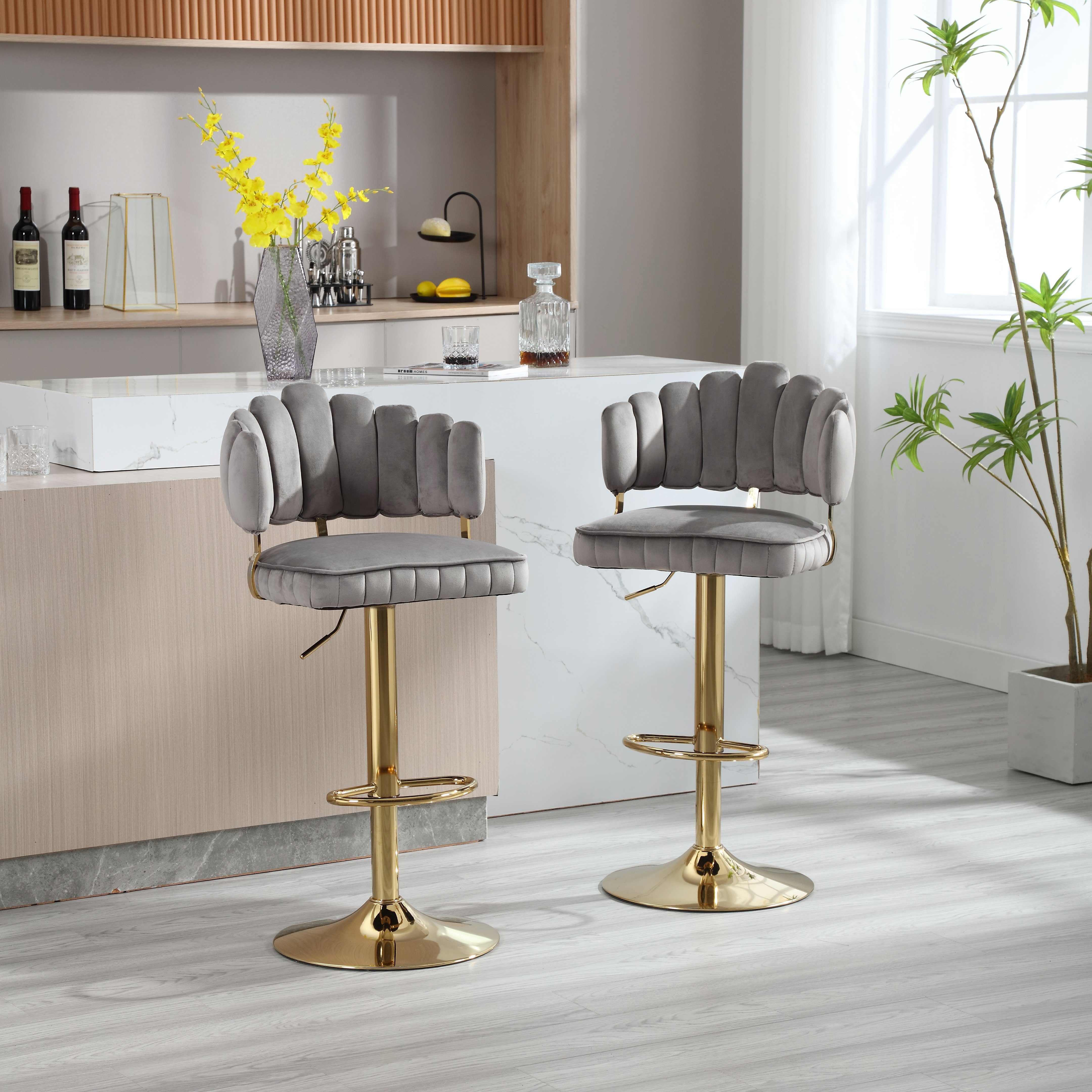 2er Set Barhocker Ponte Samt | 323464 | Jetzt Bestellen
