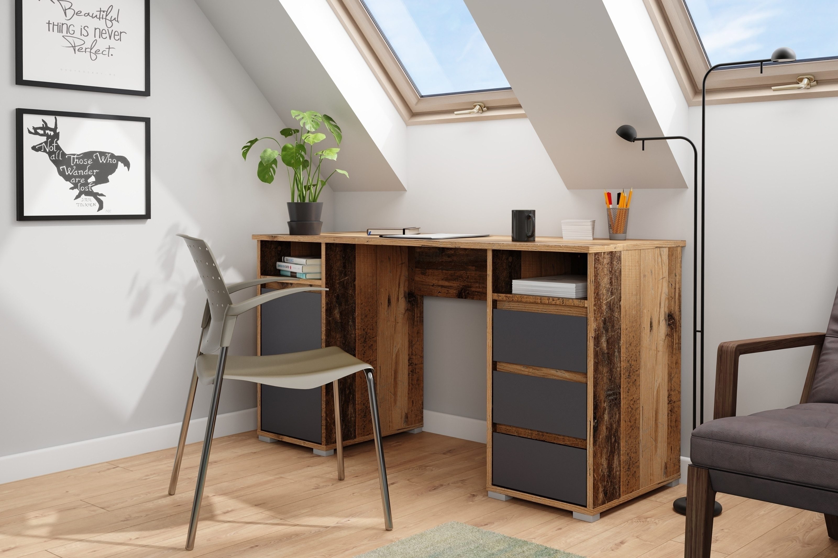 freiraum Schreibtisch LOBO (B 138, H günstig online kaufen