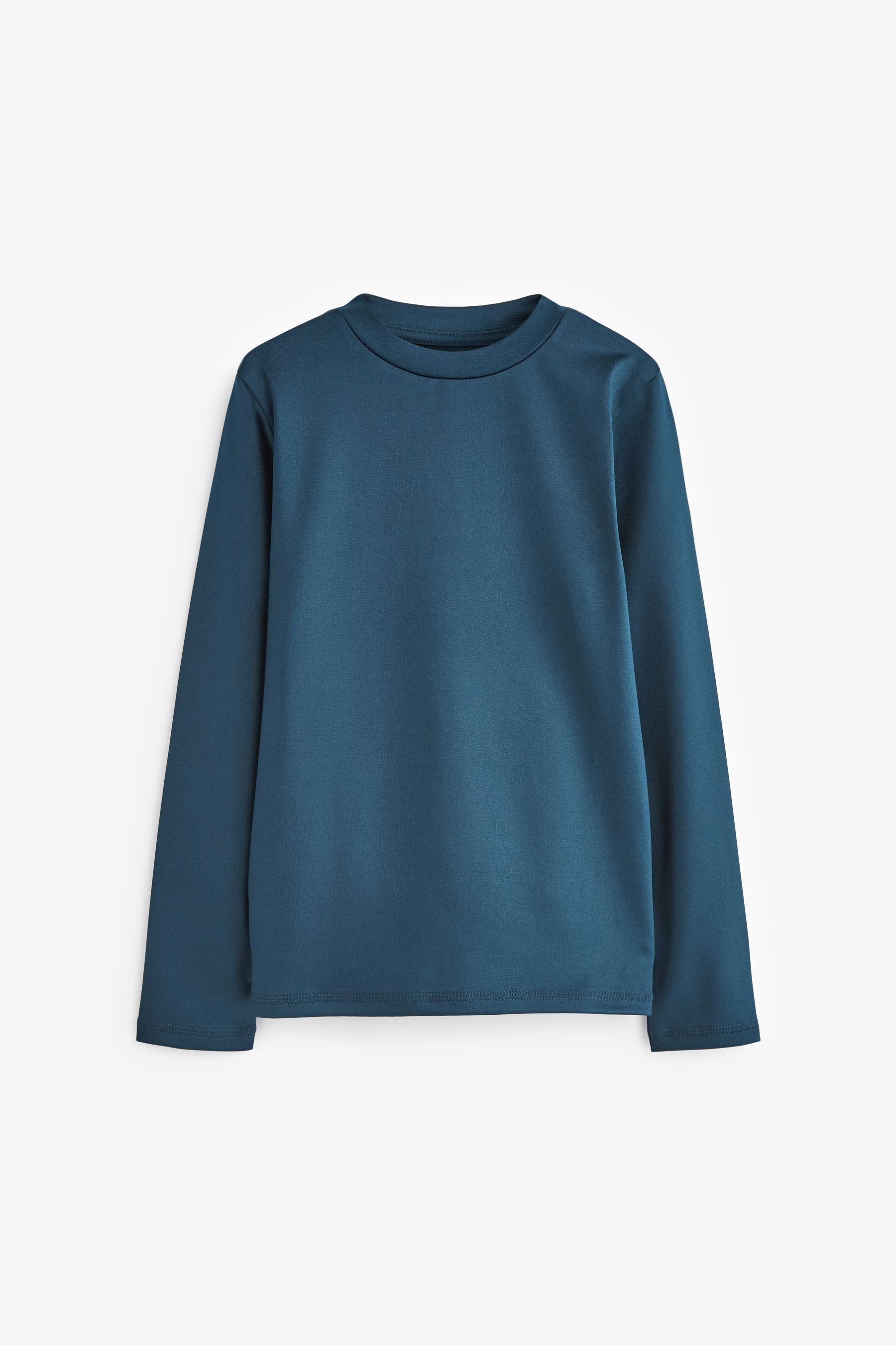 (1-tlg) Basisschicht Blue Langarmshirt Langärmelige Next Navy